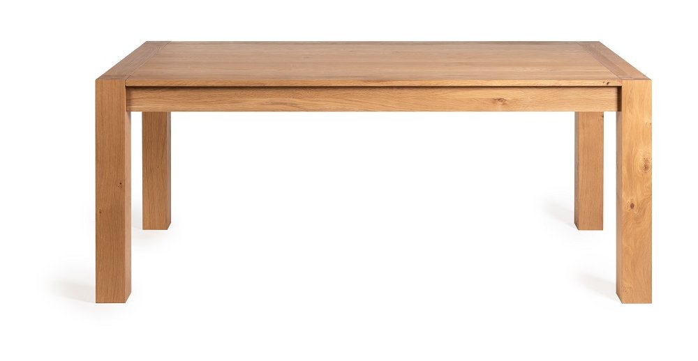 Blake - Light Oak 8-10 Seater Extendable Dining Table & 8 Blue Velvet Cezanne Dining Chairs