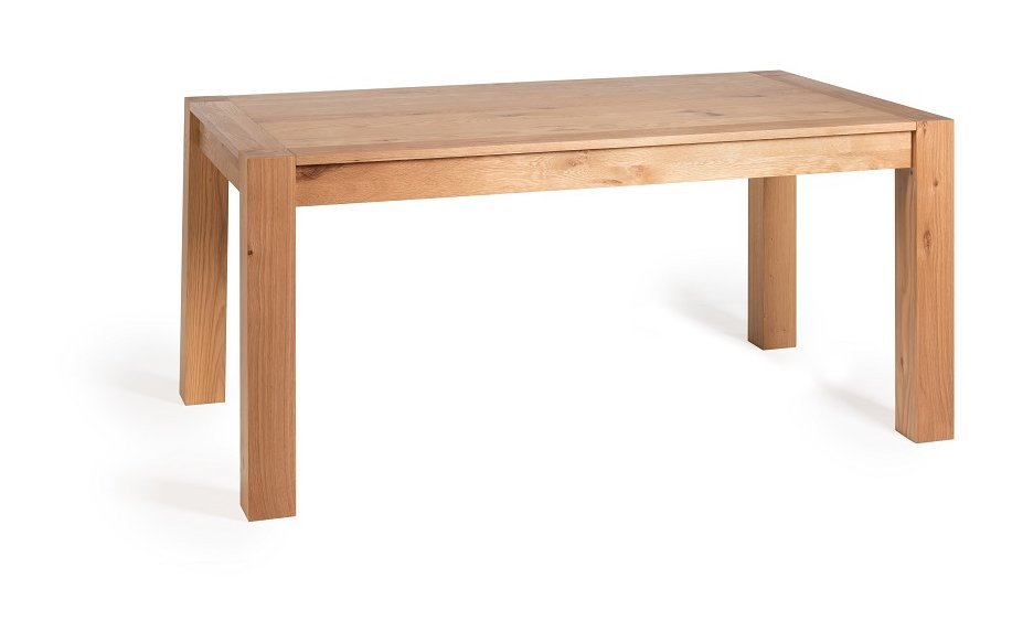 Blake - Light Oak 6-8 Seater Extendable Dining Table & 6 Mustard Velvet Dali Dining Chairs