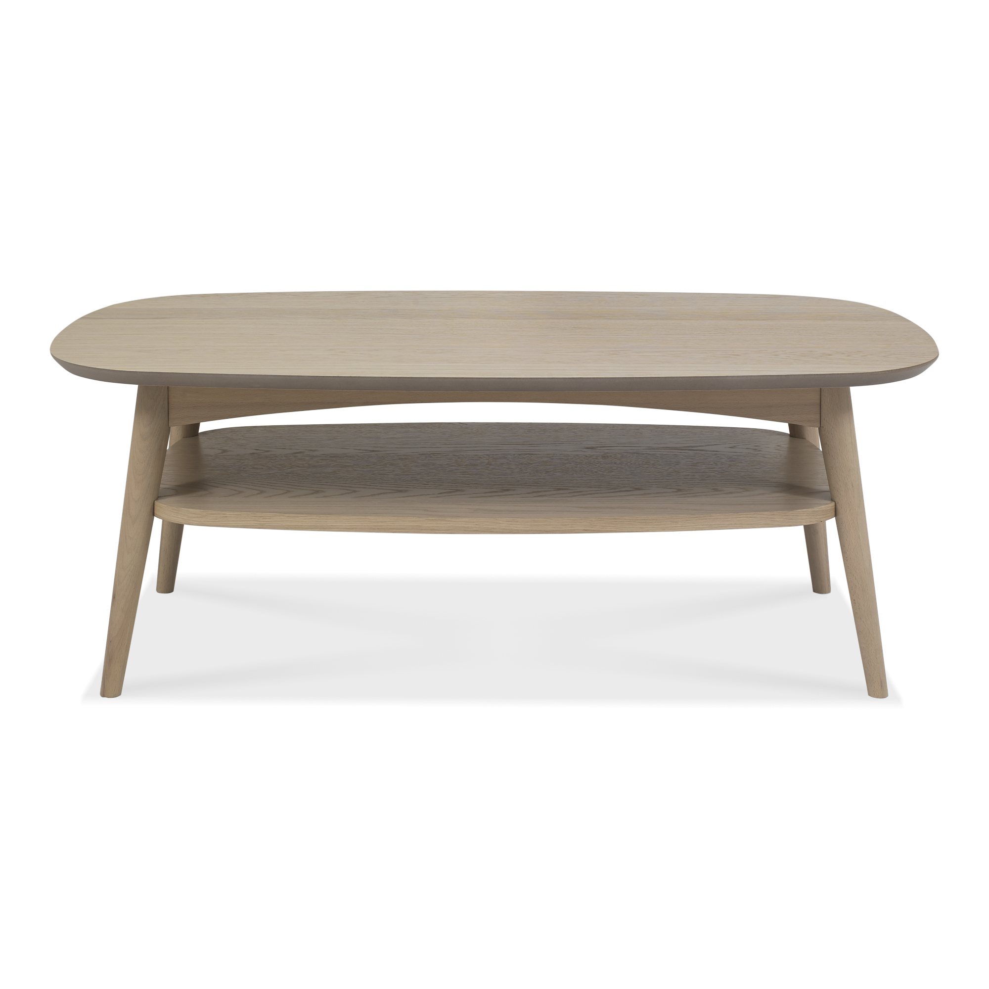 Johansen - Scandi Oak Coffee Table With Shelf