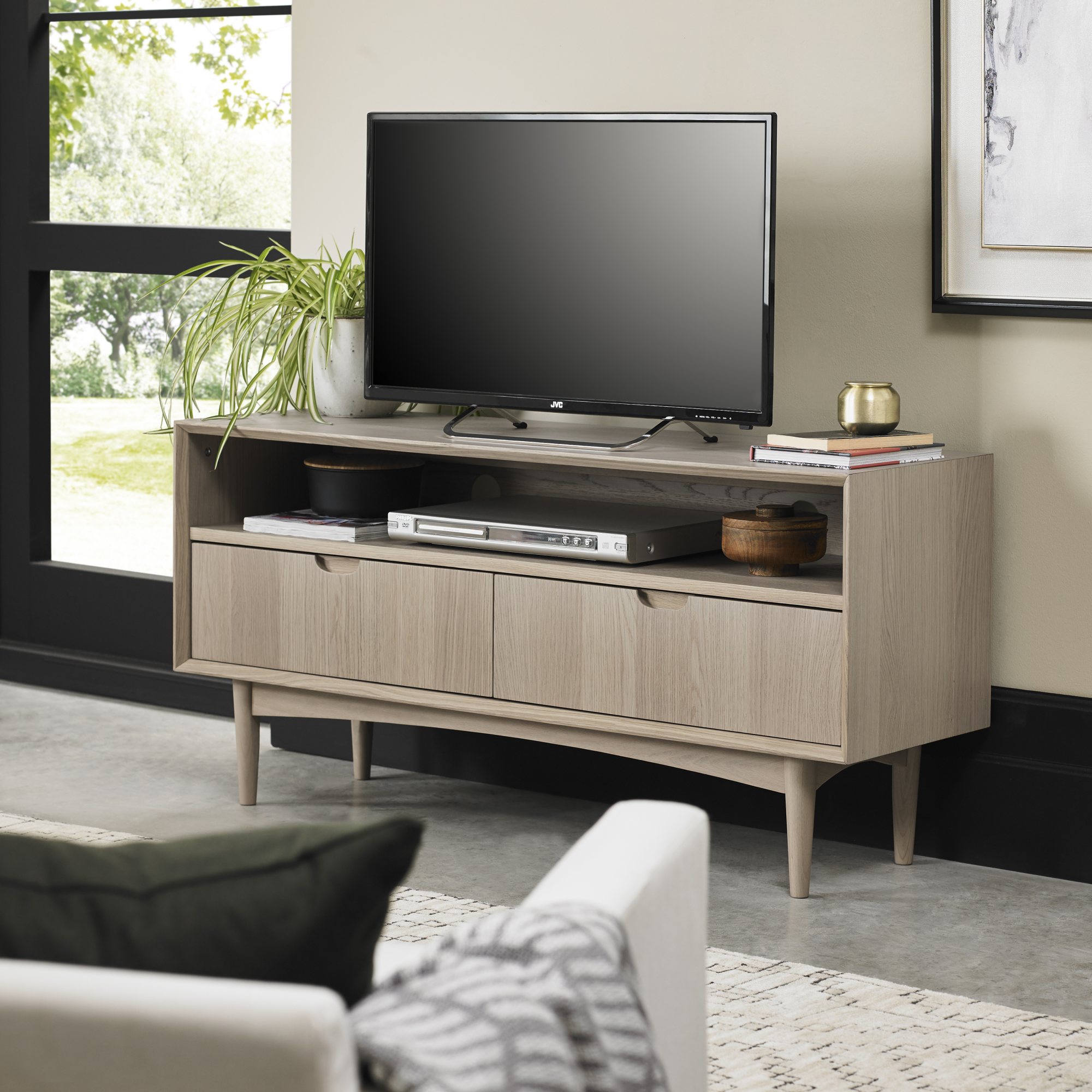 Johansen Scandi Oak Entertainment Unit