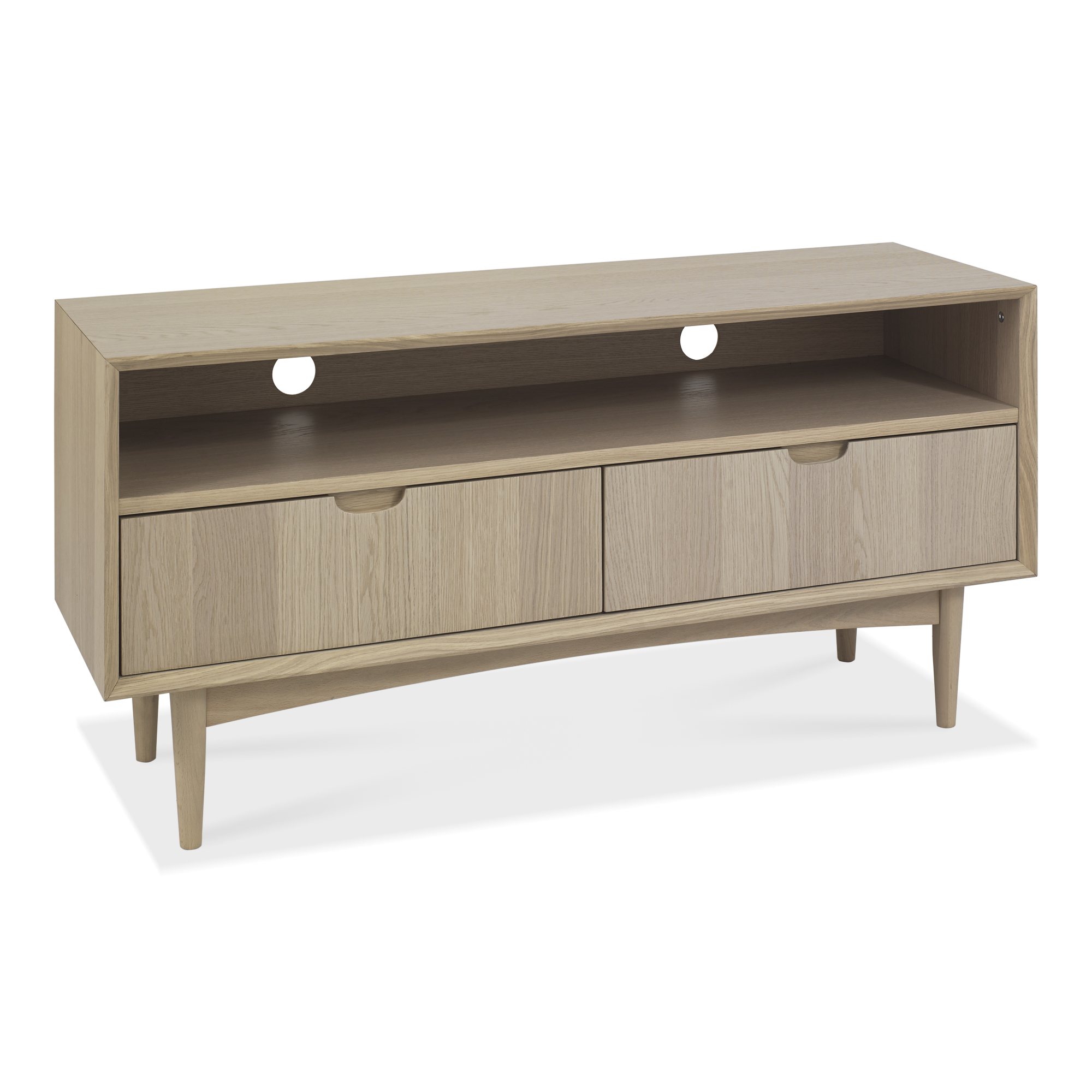Johansen - Scandi Oak Media Unit