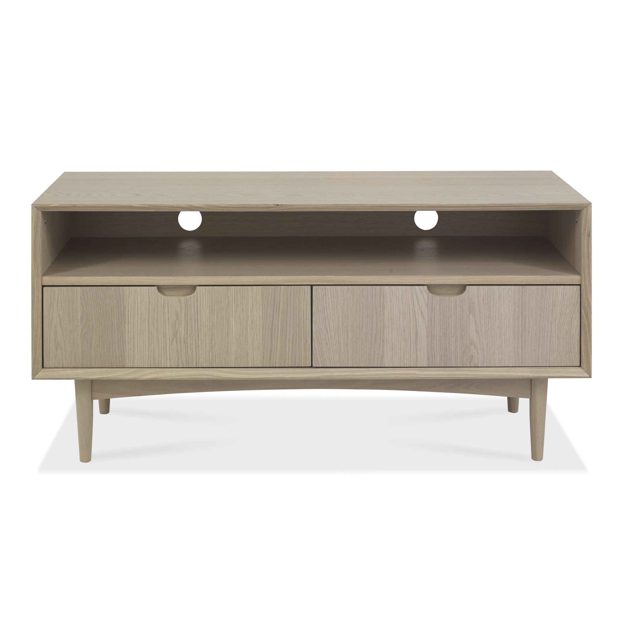 Johansen - Scandi Oak Media Unit