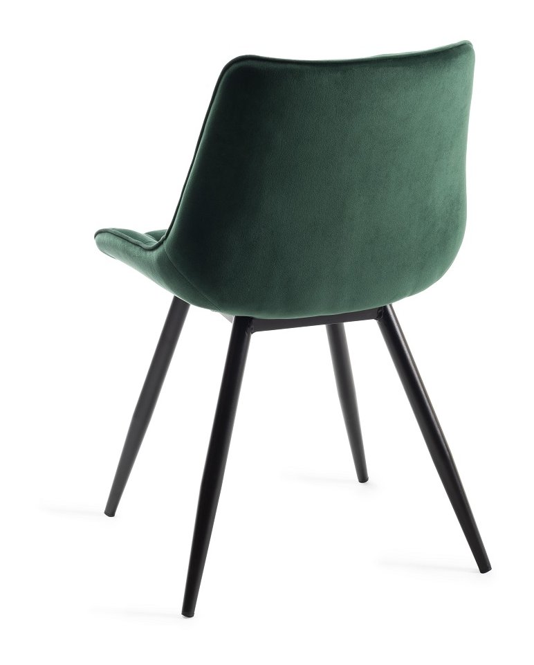 Seurat - Dining Chair in Green Velvet (Pair)
