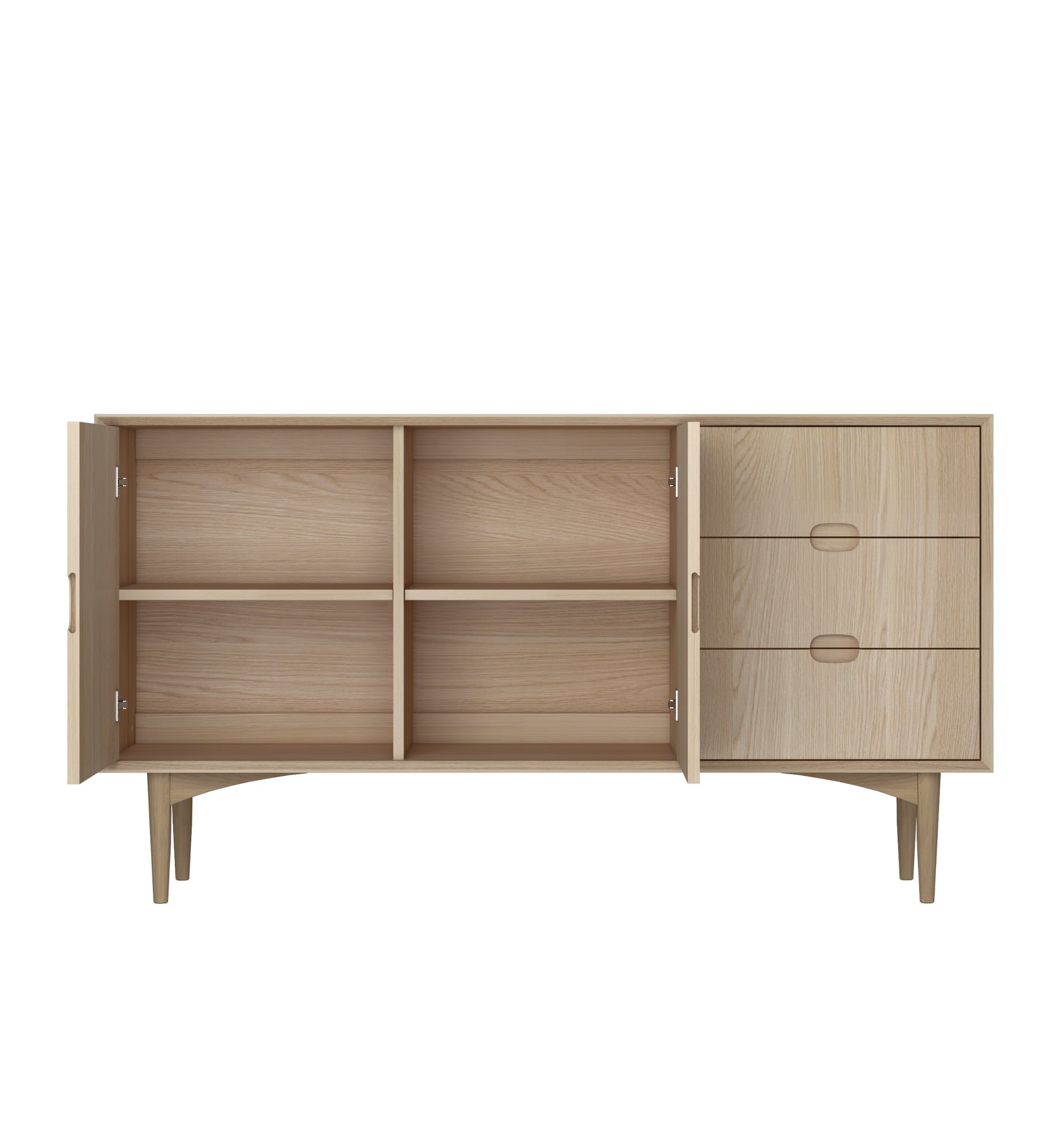 Johansen - Scandi Oak Wide Sideboard