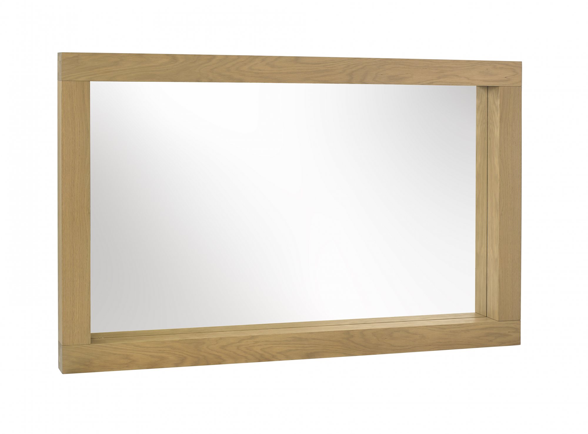 Blake - Light Oak Landscape Mirror