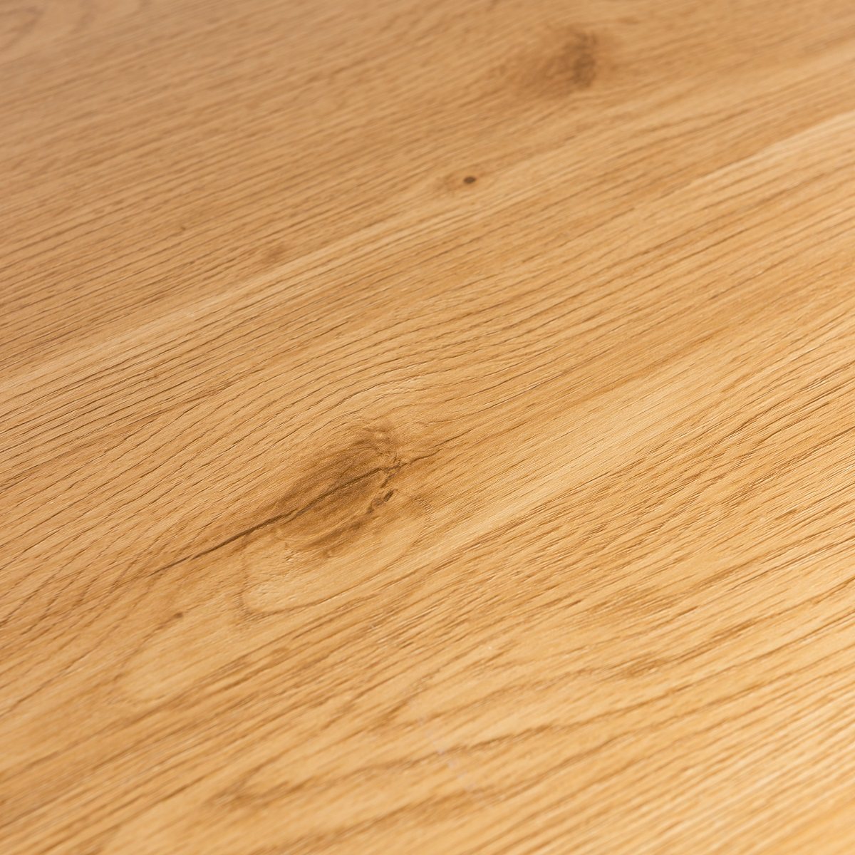 Ramsay - X Leg Oak Effect 6 Seater Dining Table