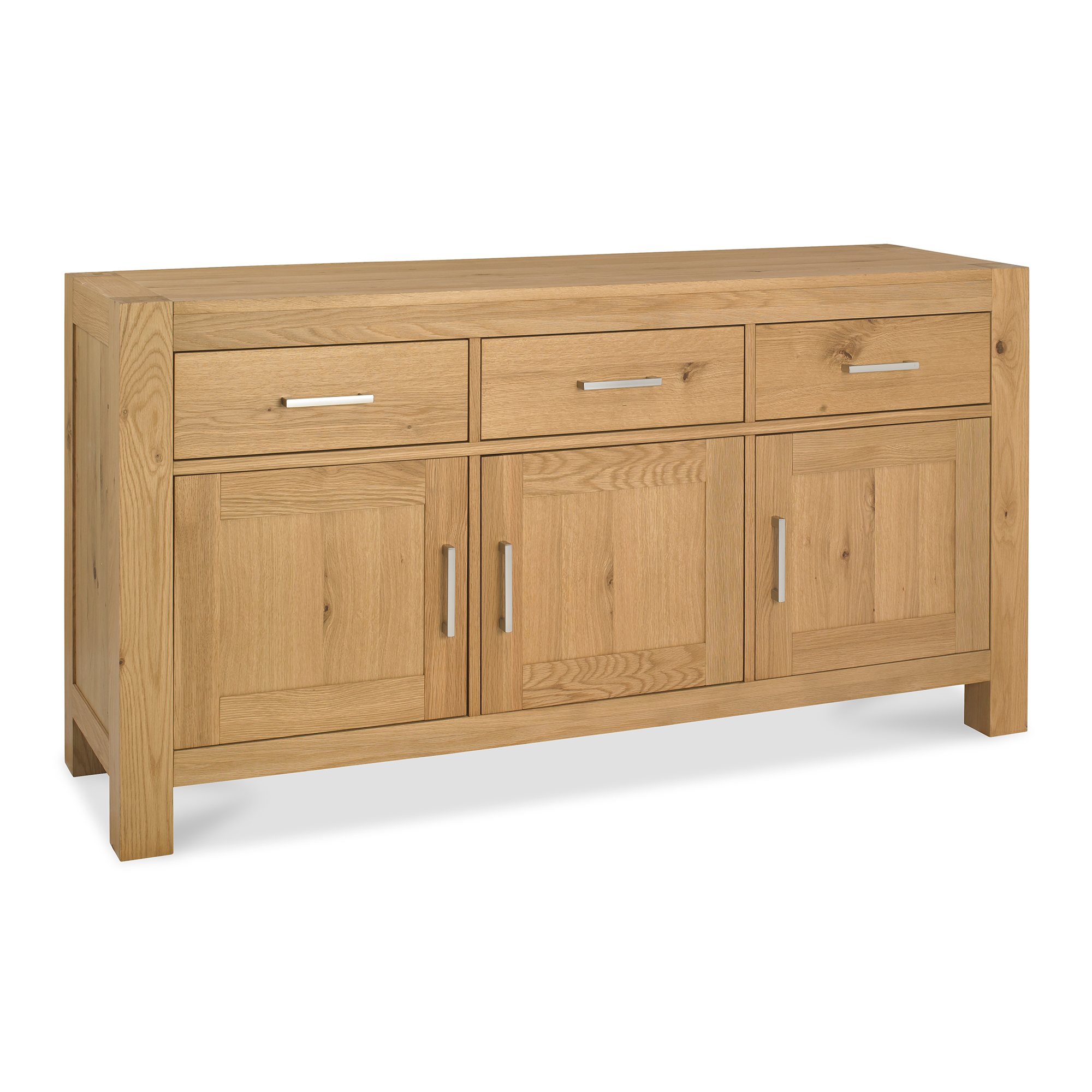 Blake Light Oak Wide Sideboard Dining Furniture Home Origins