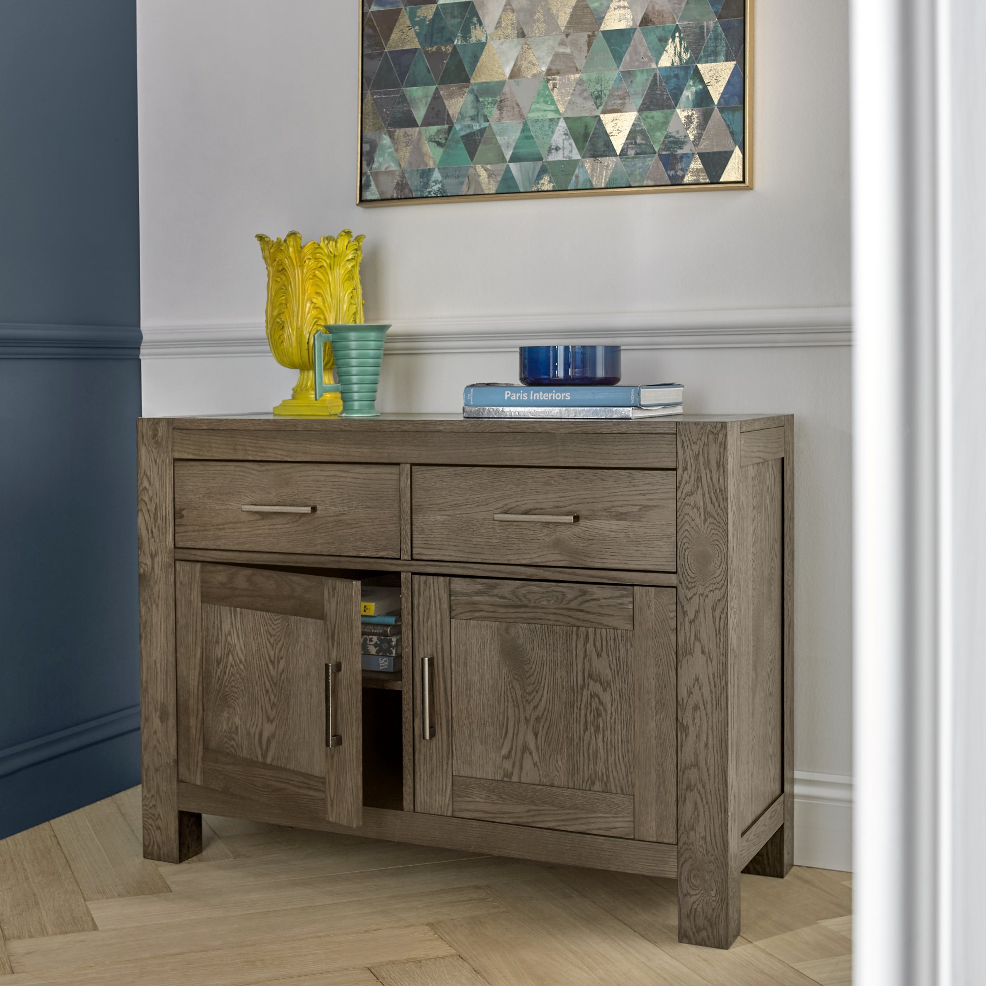 Blake Dark Oak Narrow Sideboard