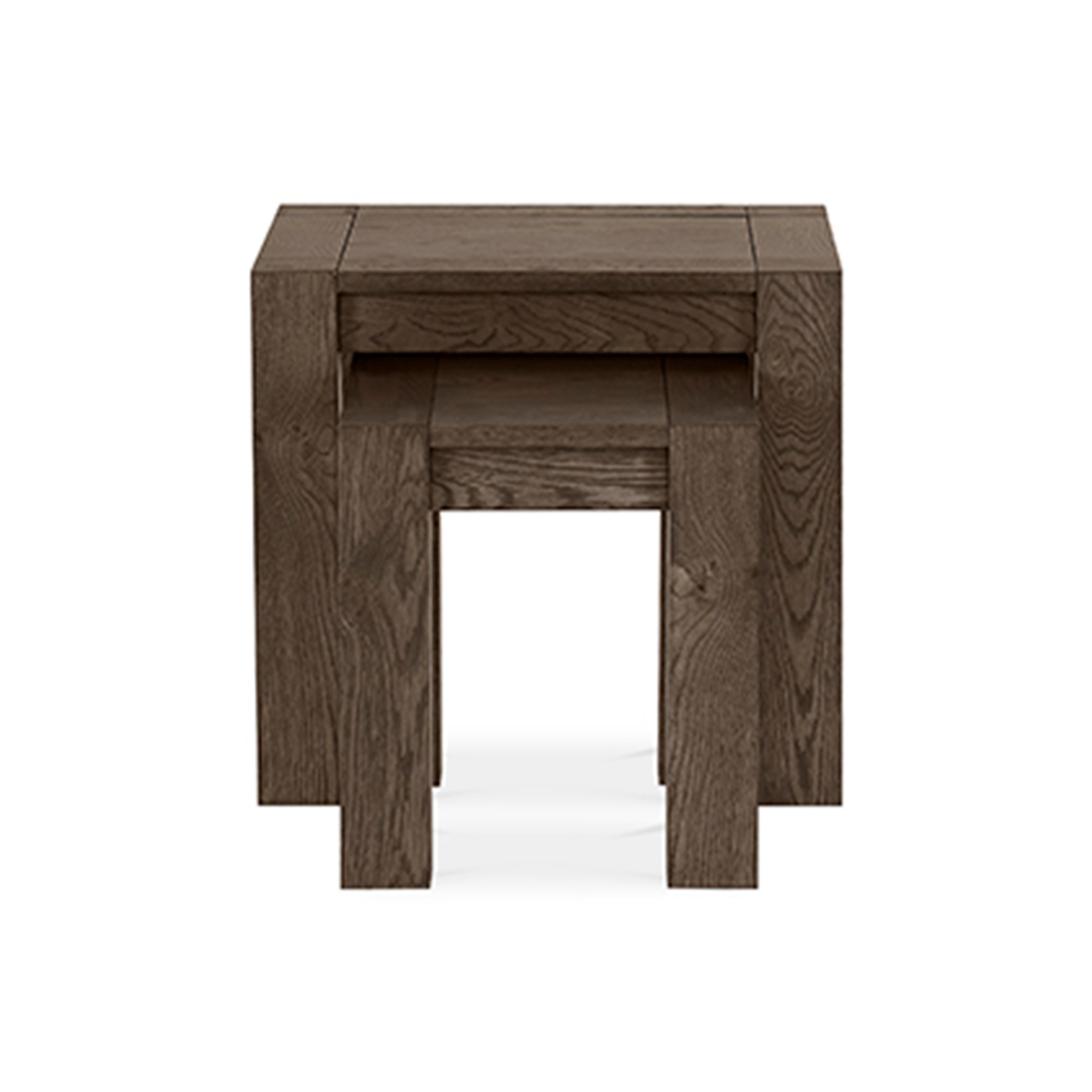 Blake - Dark Oak Nest of Lamp Tables