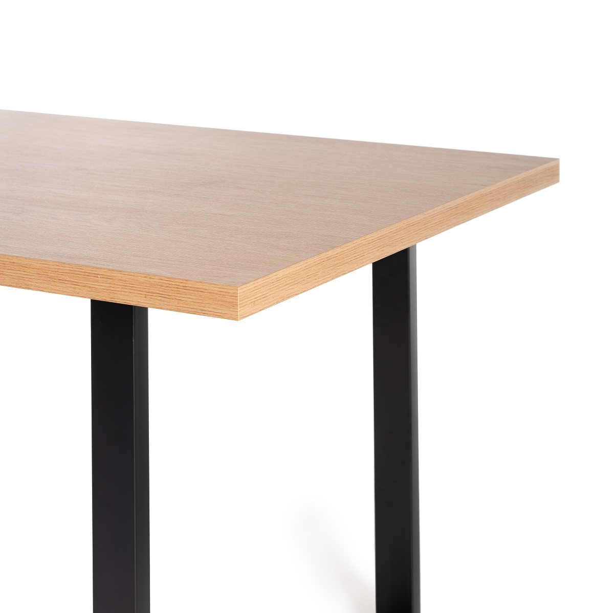 Ramsay - U Leg Oak Effect 6 Seater Dining Table