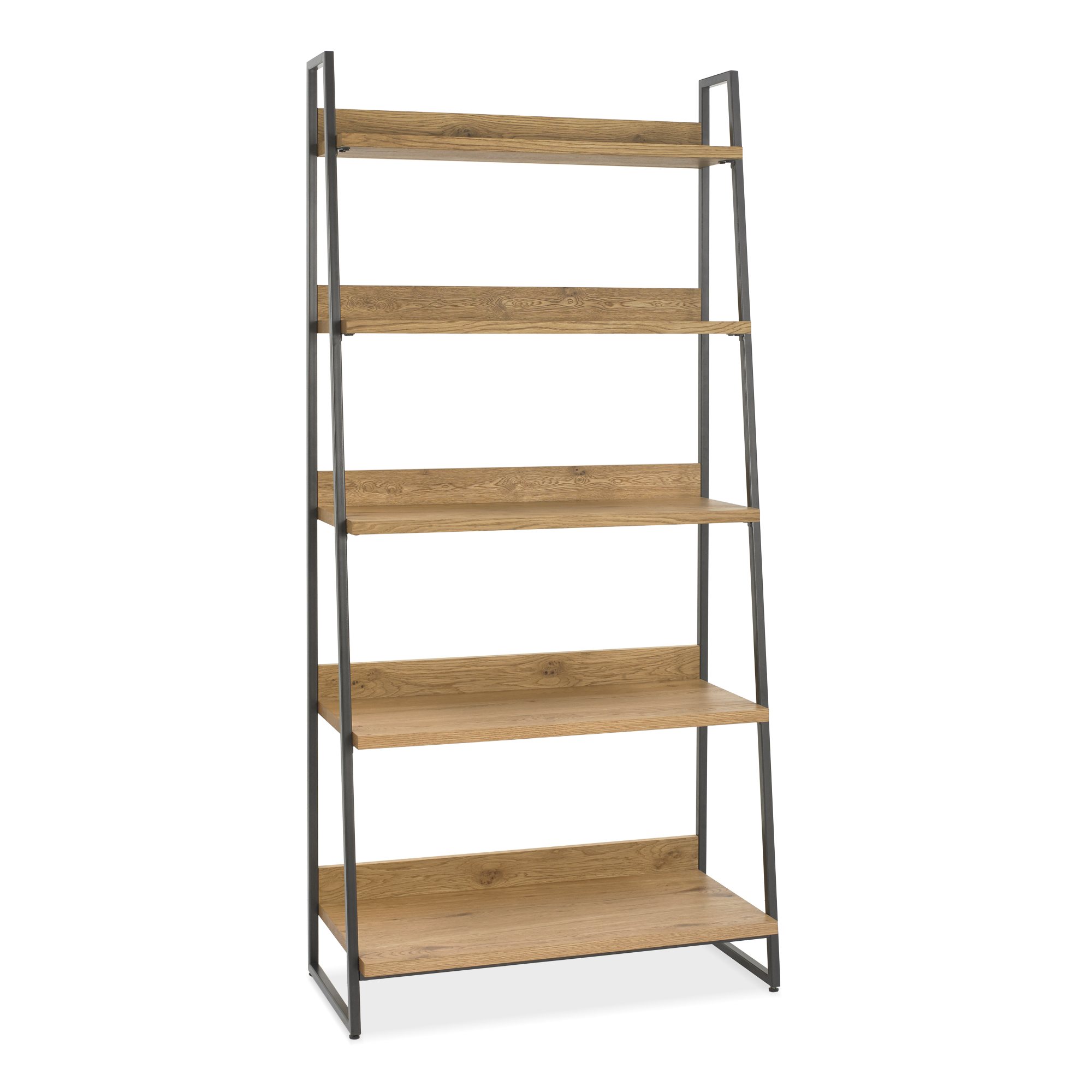 Lowry - Rustic Oak Open Display Unit