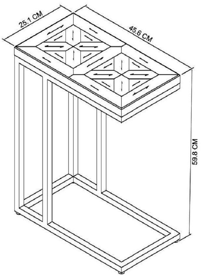 Lowry - Rustic Oak Sofa Table