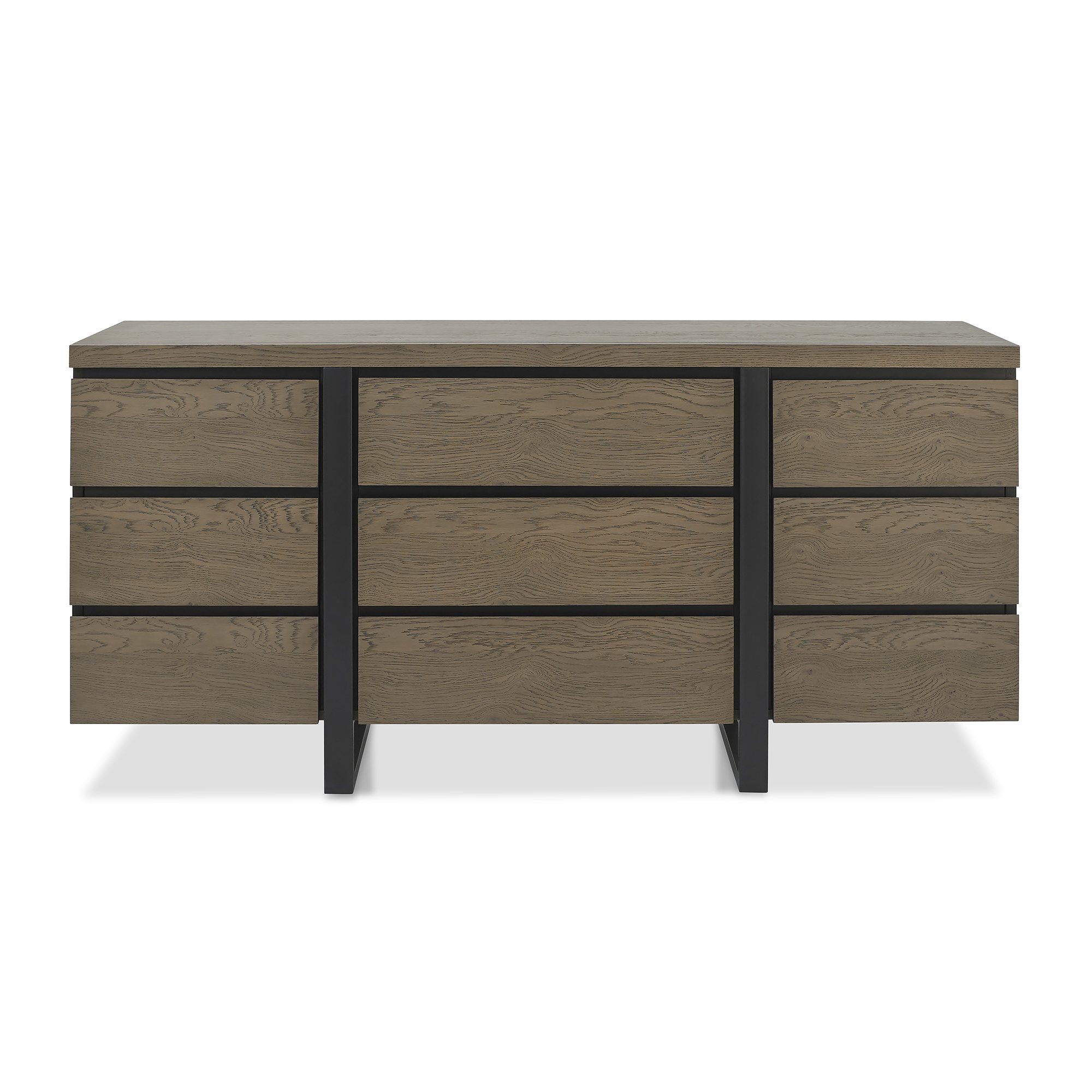 Turner - Weathered Oak Wide Sideboard