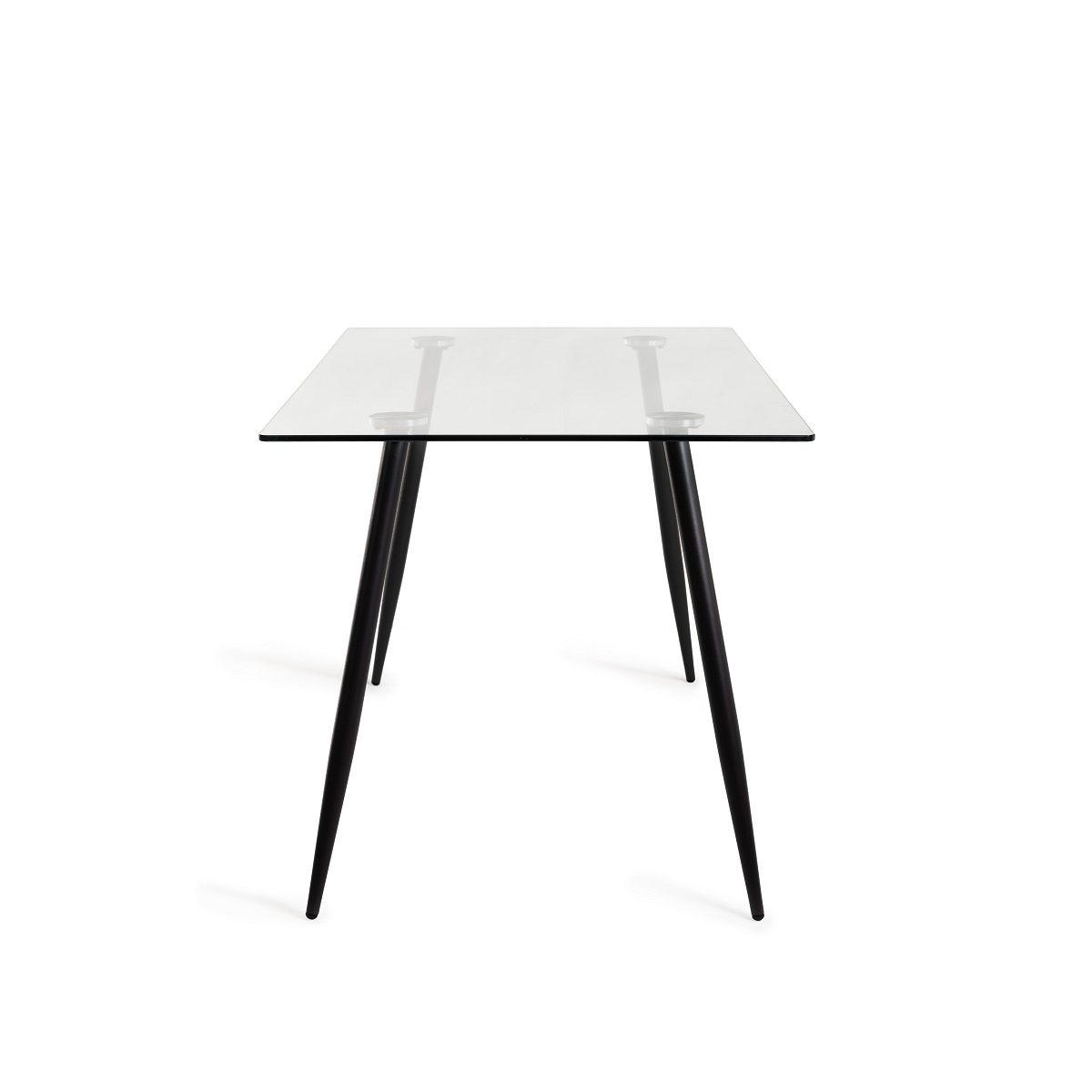 Martini - Glass 6 Seater Dining Table