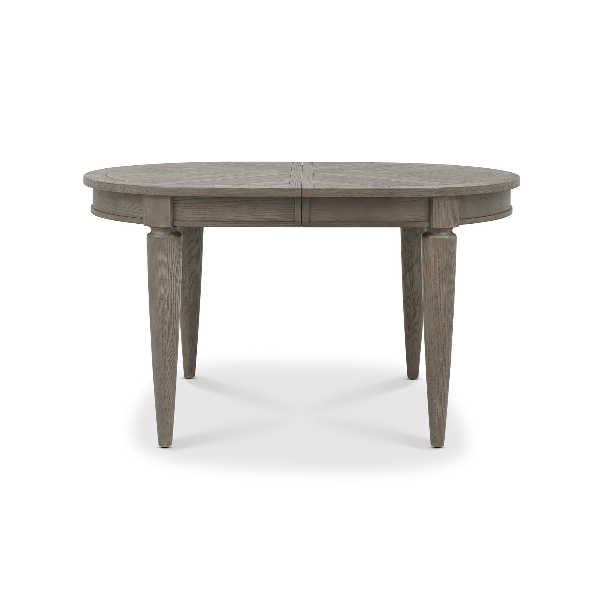 Home Origins Monet Silver Grey 4-6 Seat Extending Dining Table- front on