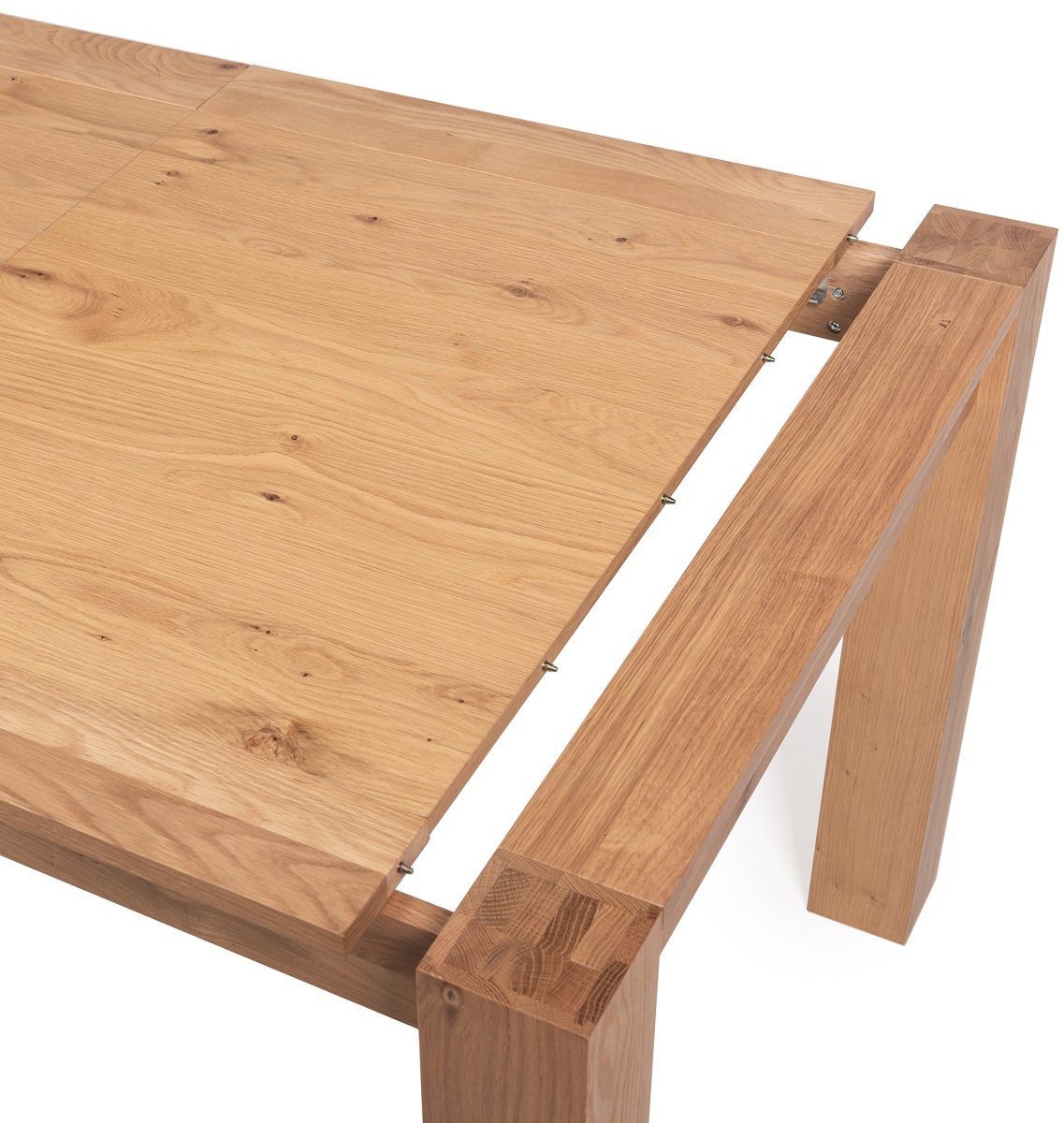 Blake - Light Oak 6-10 Seater Extendable Dining Table