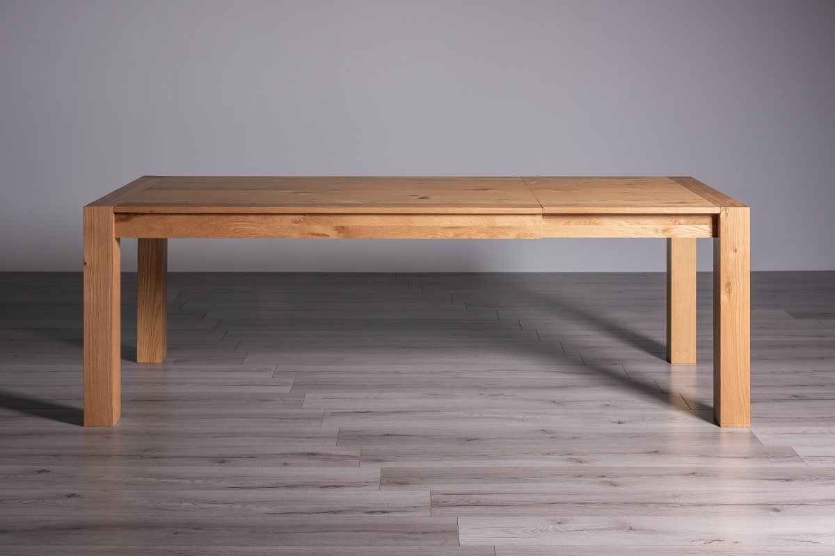 Blake - Light Oak 6-8 Seater Extendable Dining Table