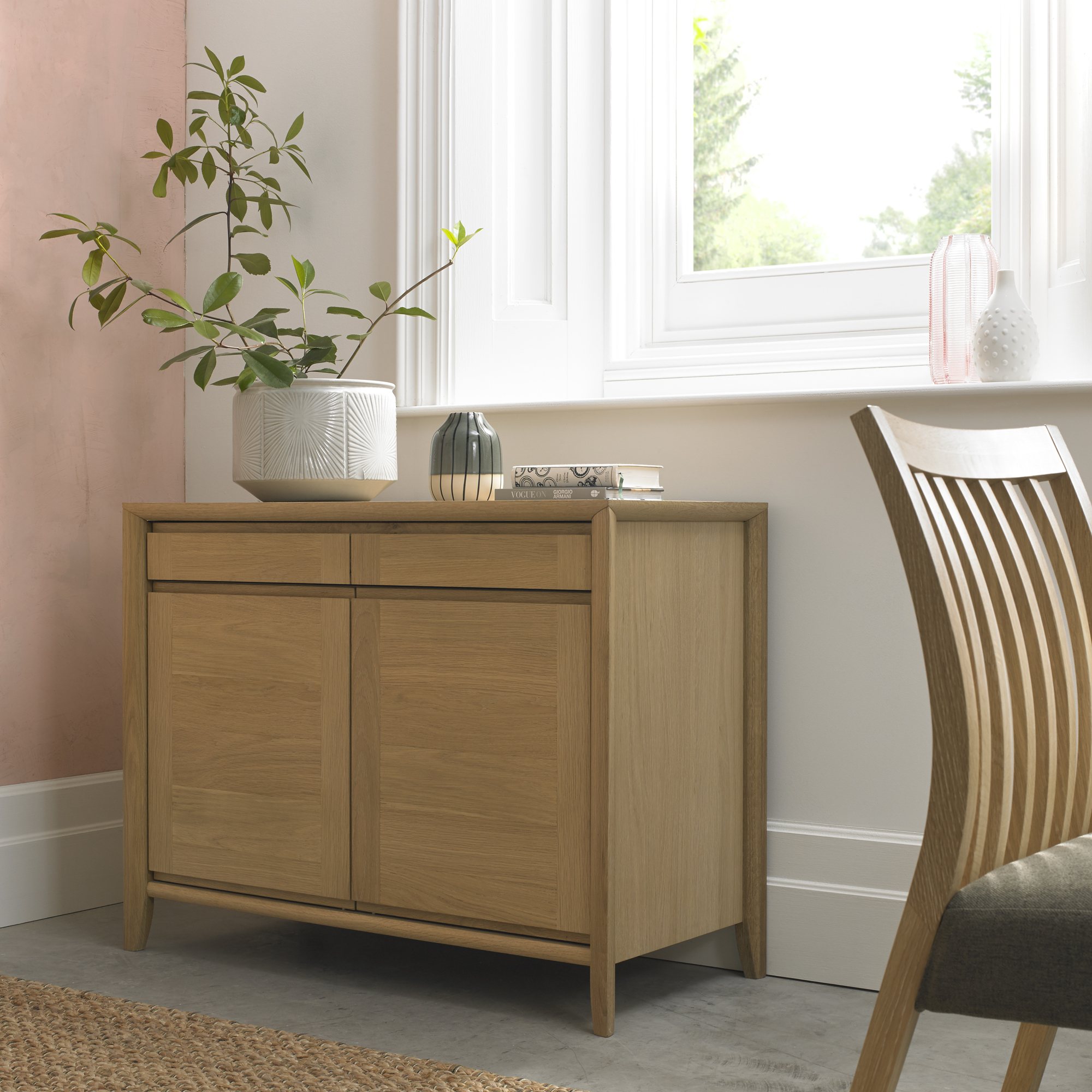 Jasper Oak Narrow Sideboard