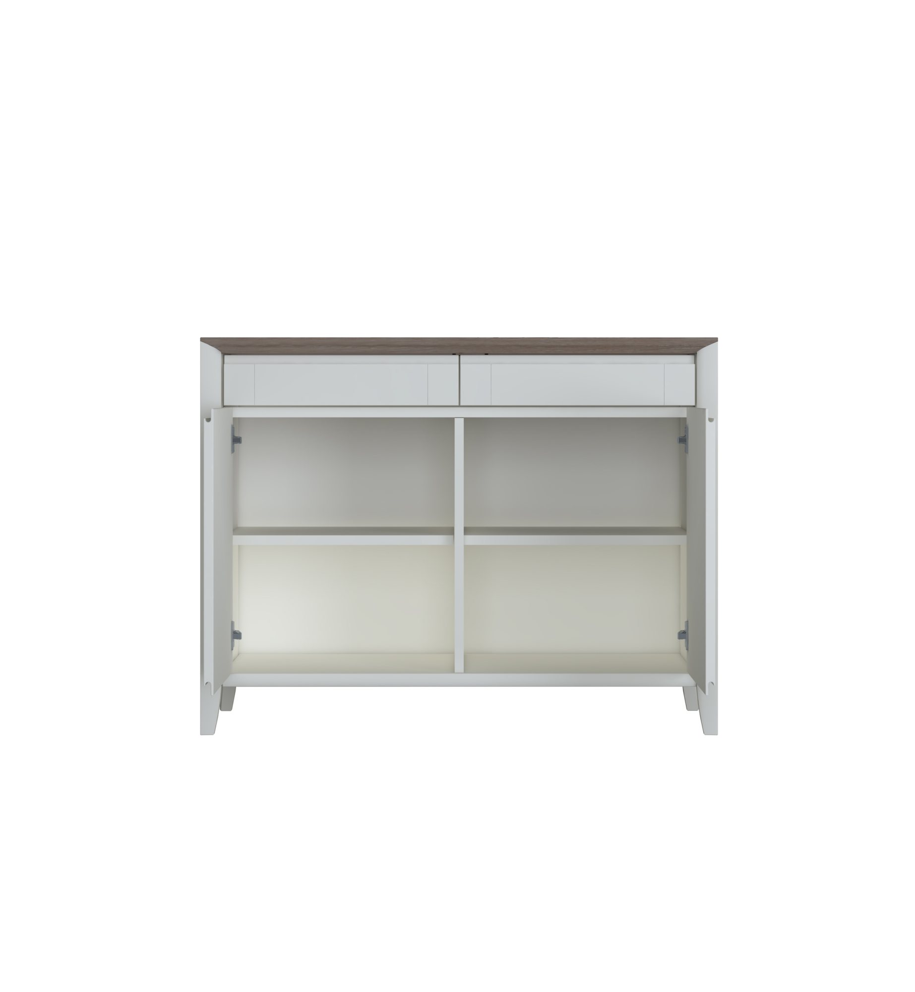 Jasper - Grey Washed Oak Narrow Sideboard