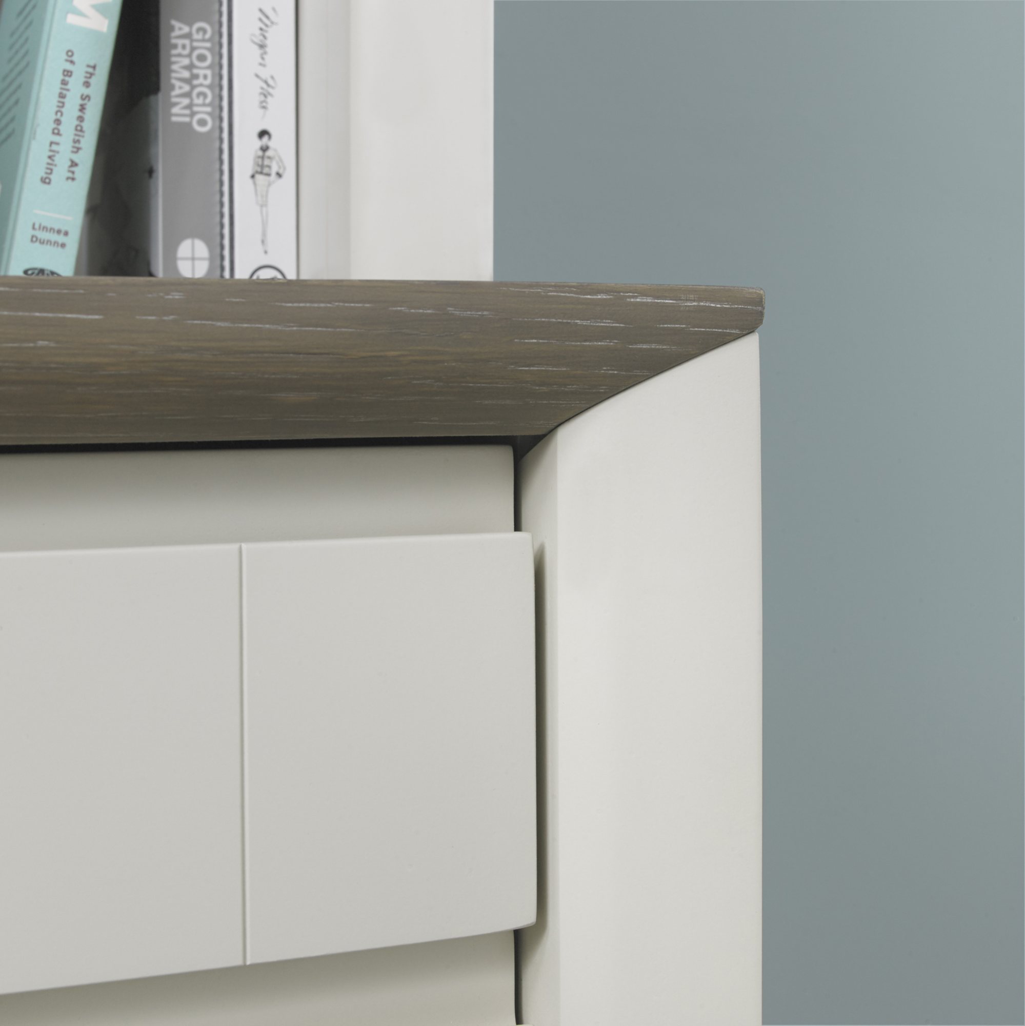 Jasper - Grey Washed Oak Narrow Sideboard