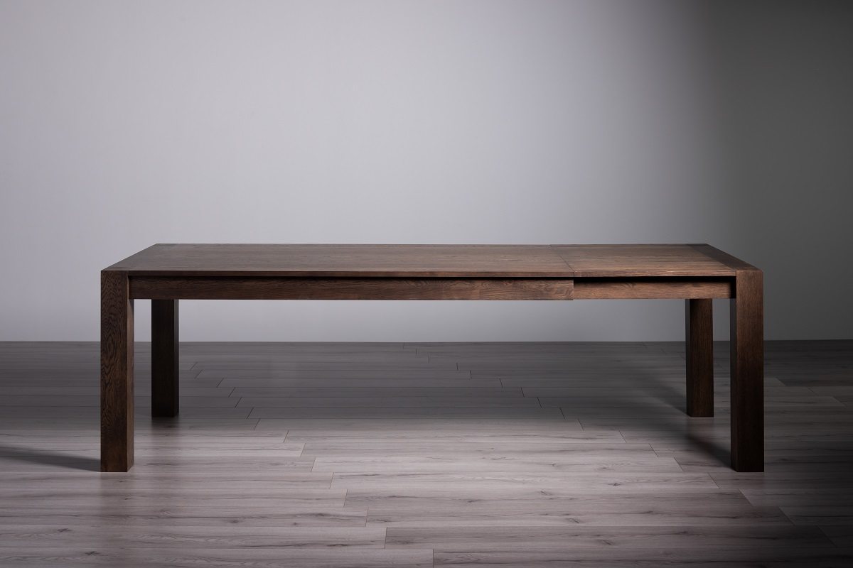 Blake Dark Oak Large Dining Table Dining Furniture Home Origins