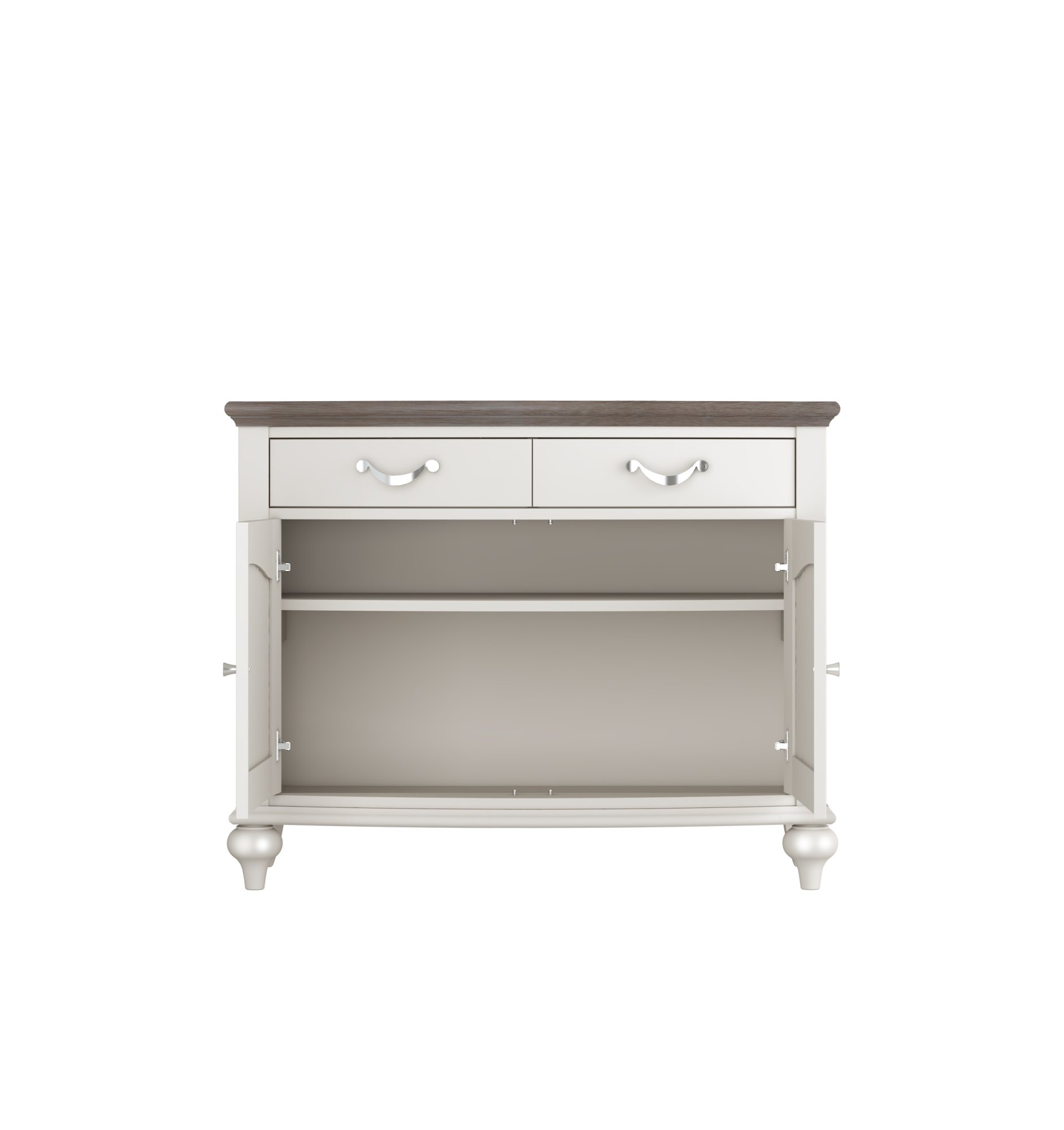 Miller - Grey Washed Oak Narrow Sideboard