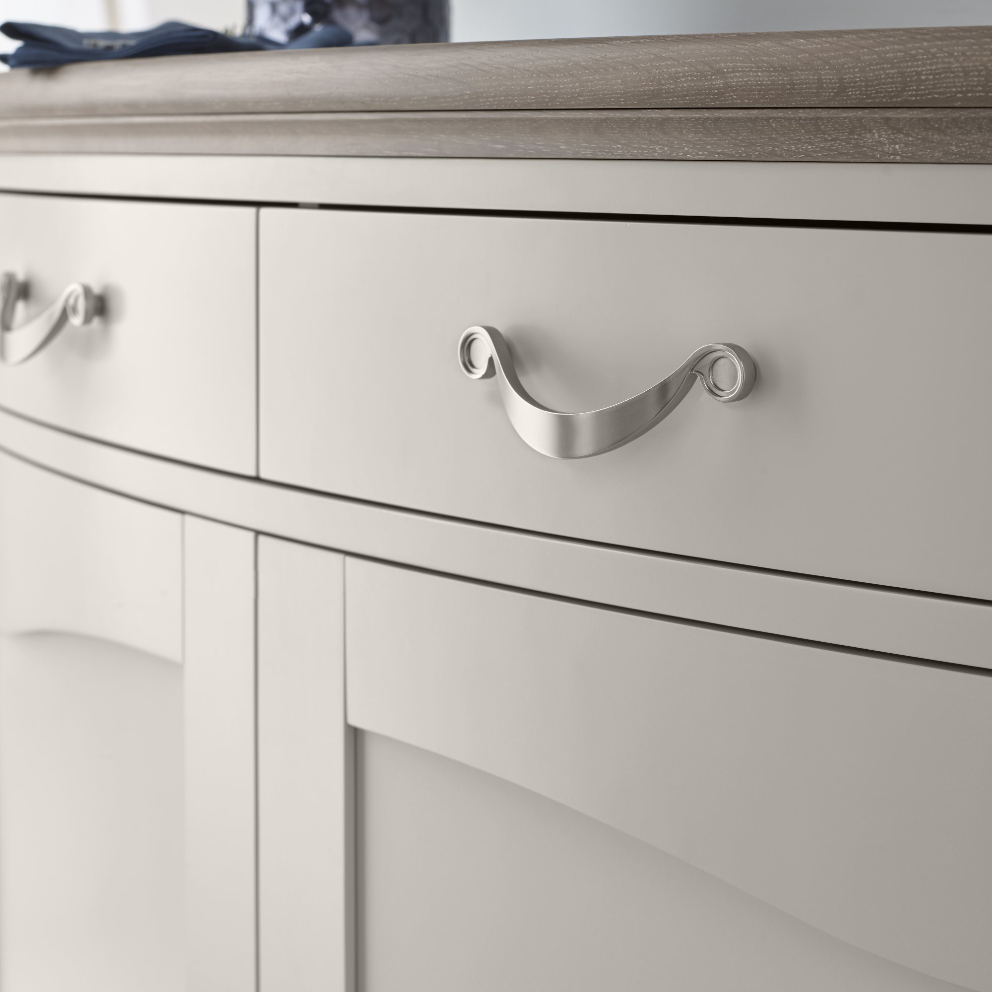 Miller - Grey Washed Oak Narrow Sideboard