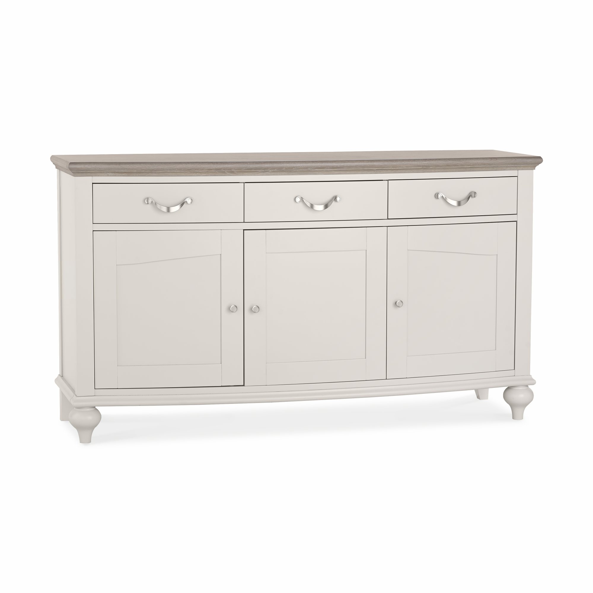 Miller - Grey Washed Oak Wide Sideboard