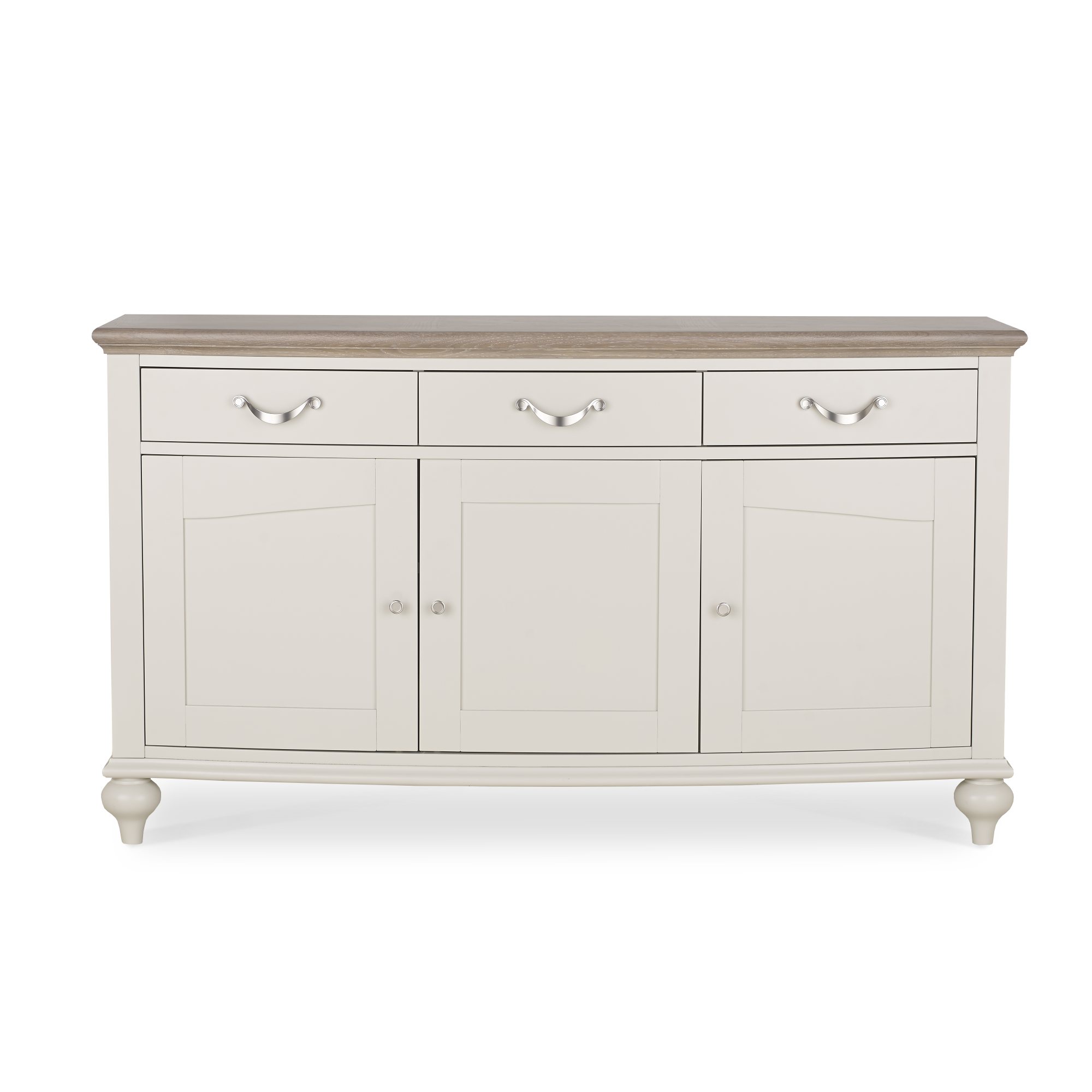 Miller - Grey Washed Oak Wide Sideboard