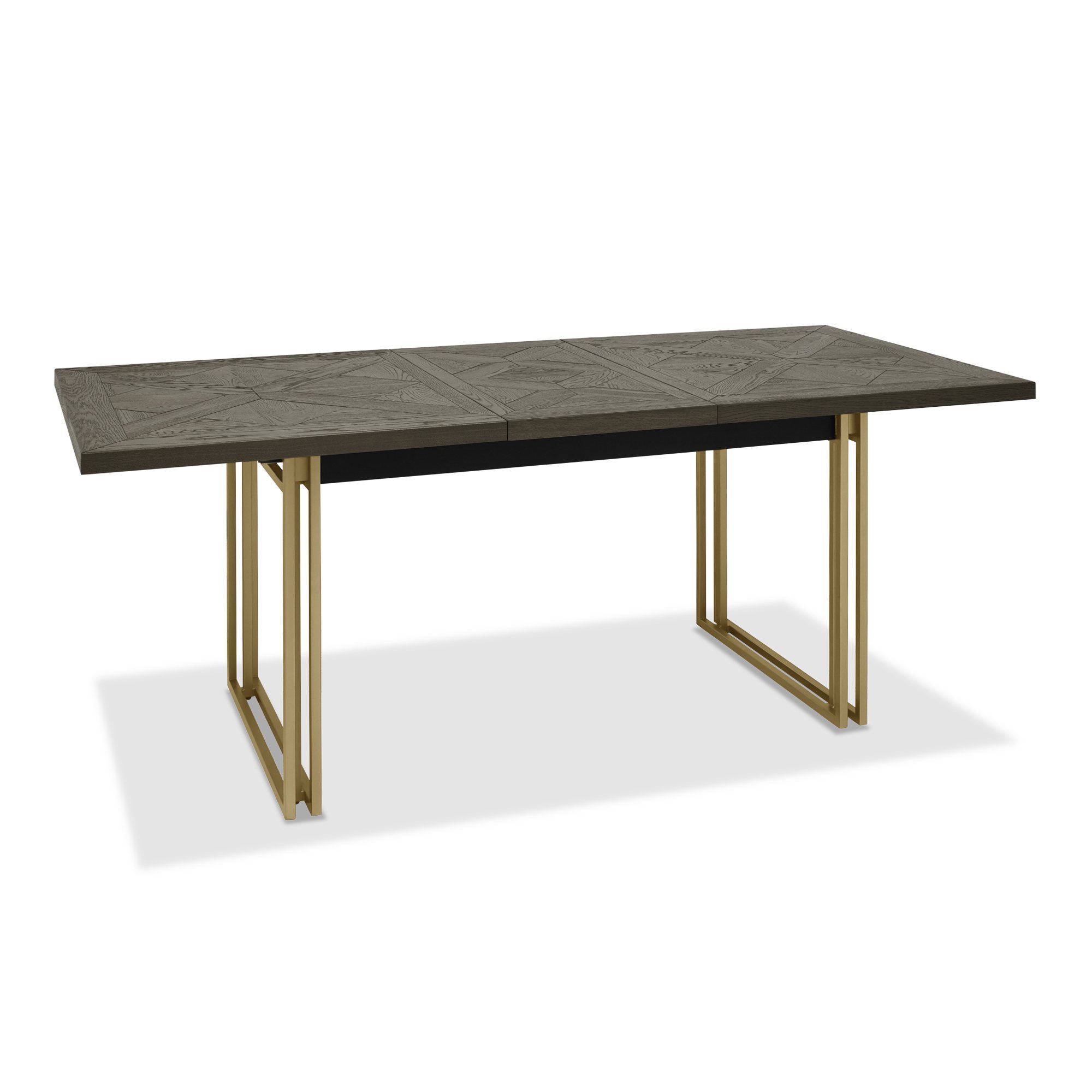 Varela - Fumed Oak 4-6 Seater Extendable Dining Table