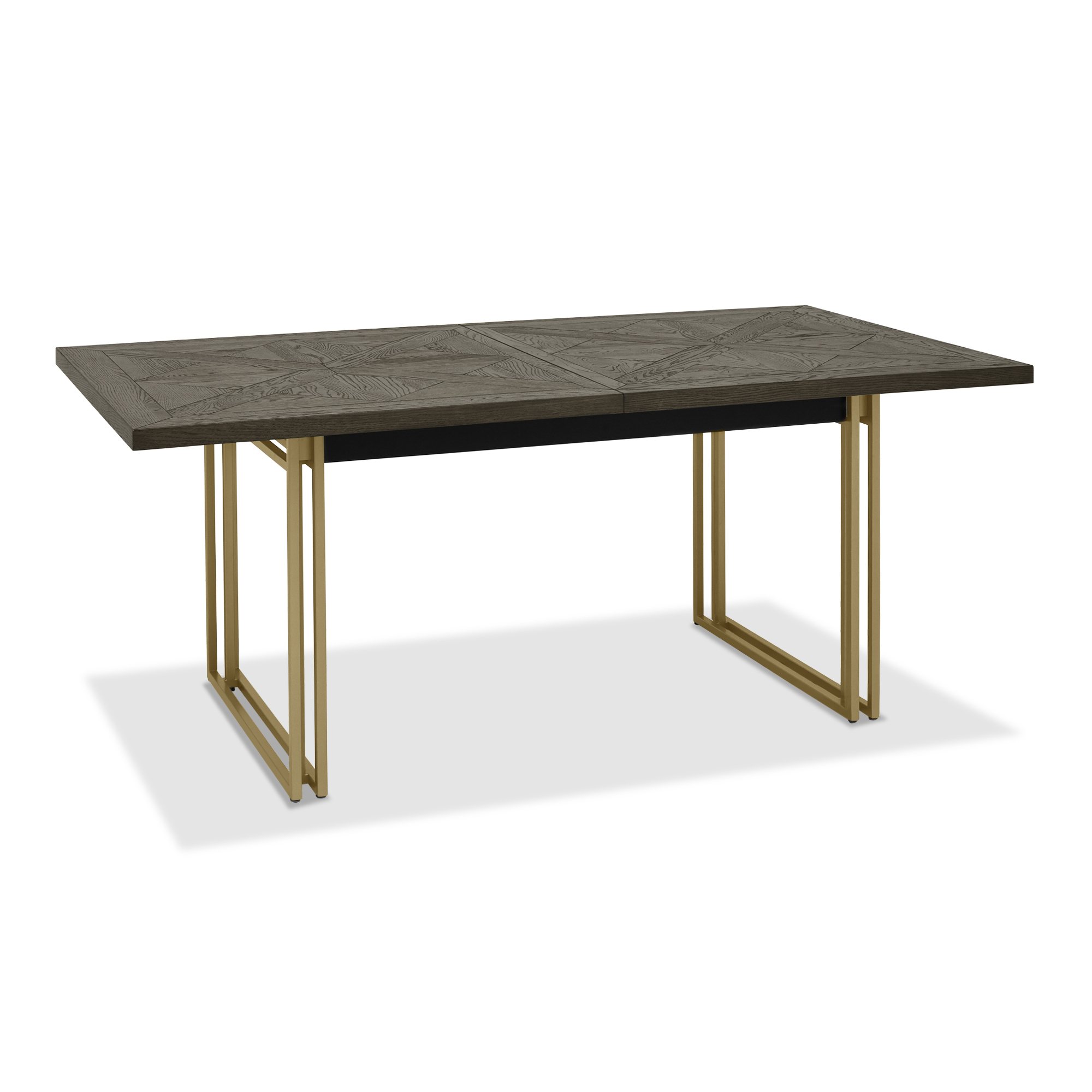Varela - Fumed Oak 6-8 Seater Extendable Dining Table