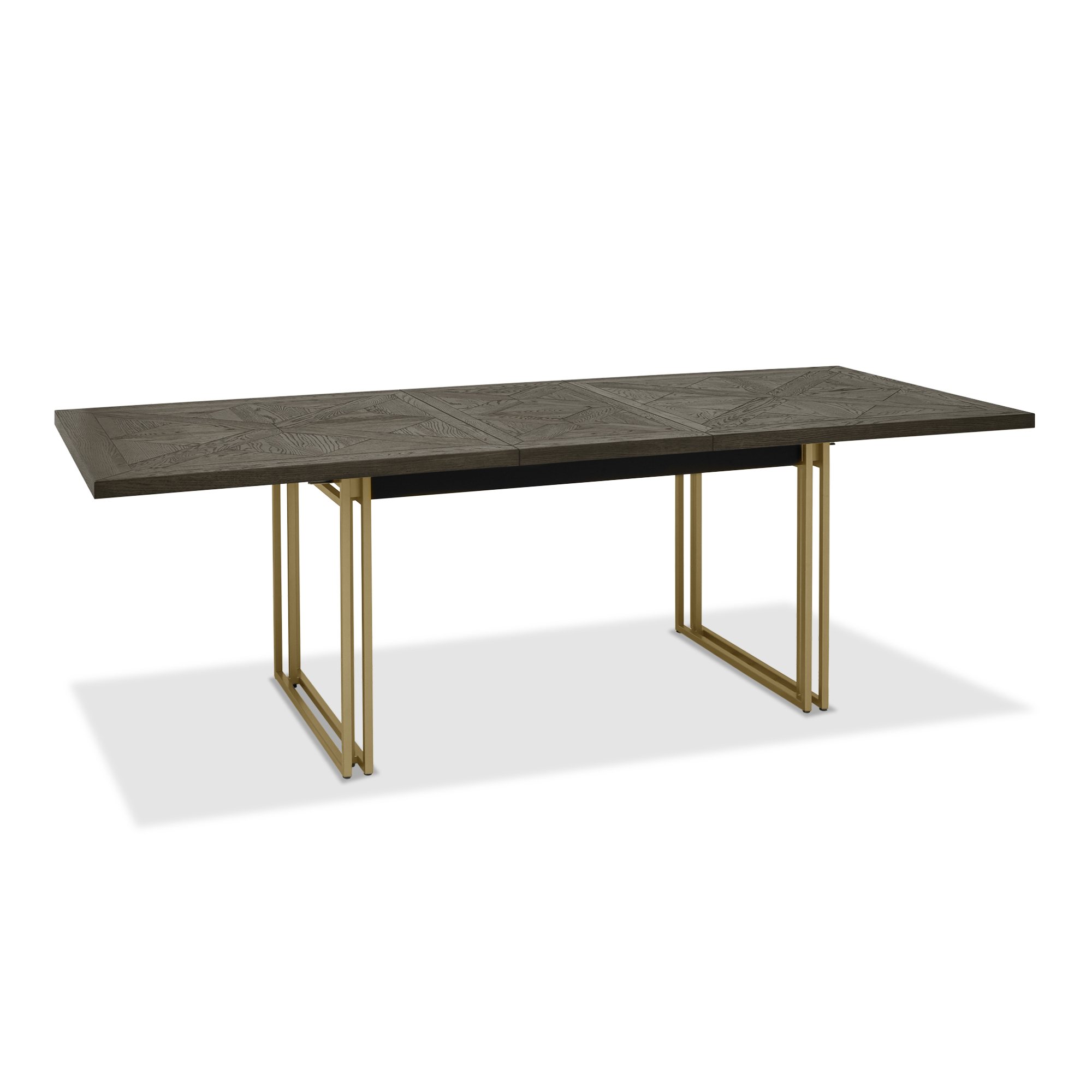 Varela - Fumed Oak 6-8 Seater Extendable Dining Table