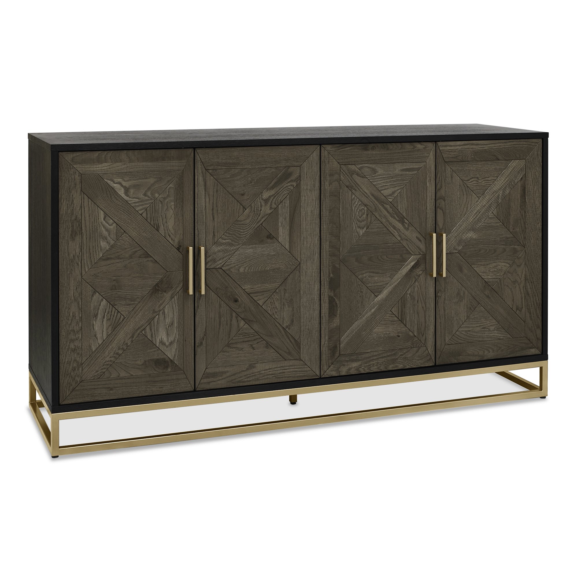 Varela - Fumed Oak Wide Sideboard