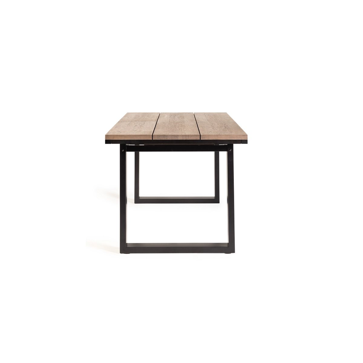 Turner - Weathered Oak 4-6 Seater Extendable Dining Table