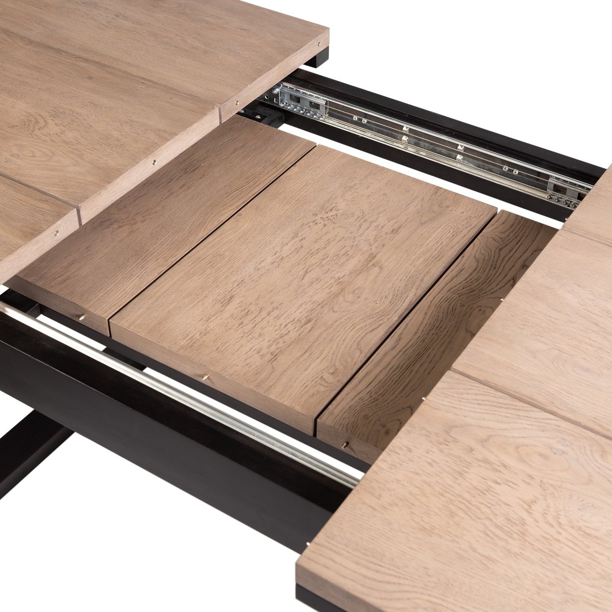 Turner - Weathered Oak 4-6 Seater Extendable Dining Table