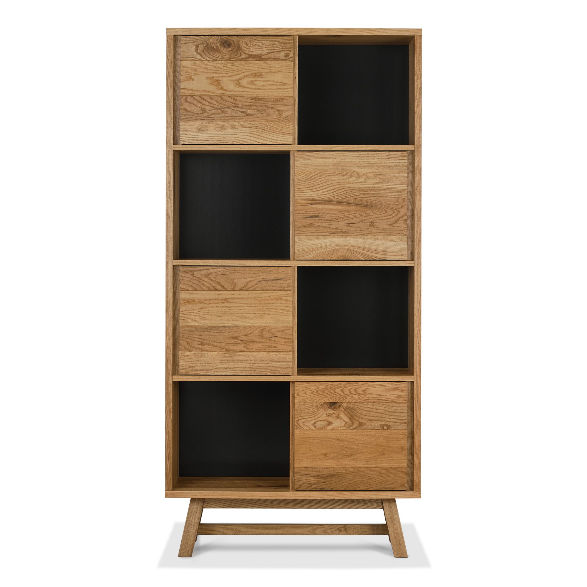 Rosen - Rustic Oak Display Cabinet