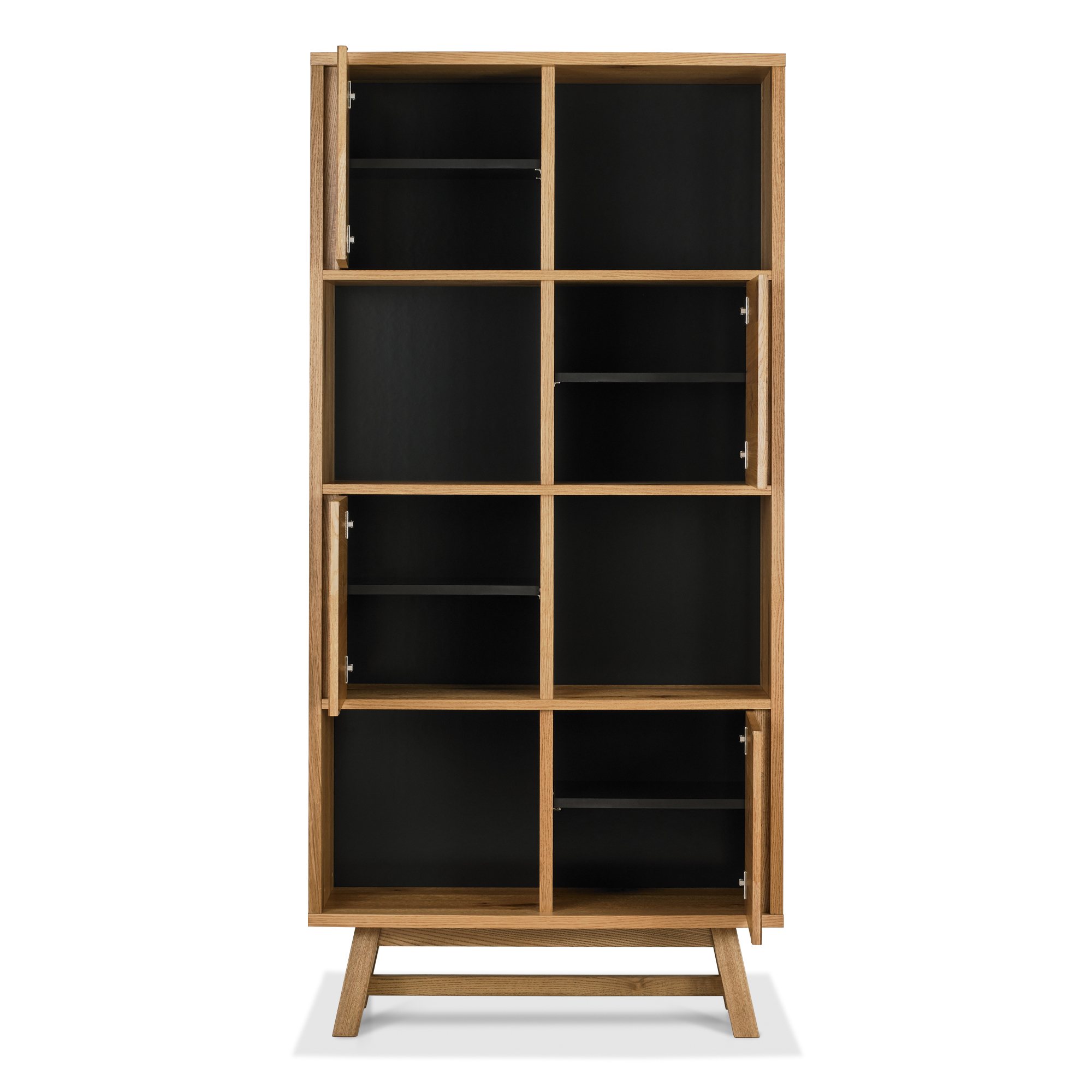 Rosen - Rustic Oak Display Cabinet