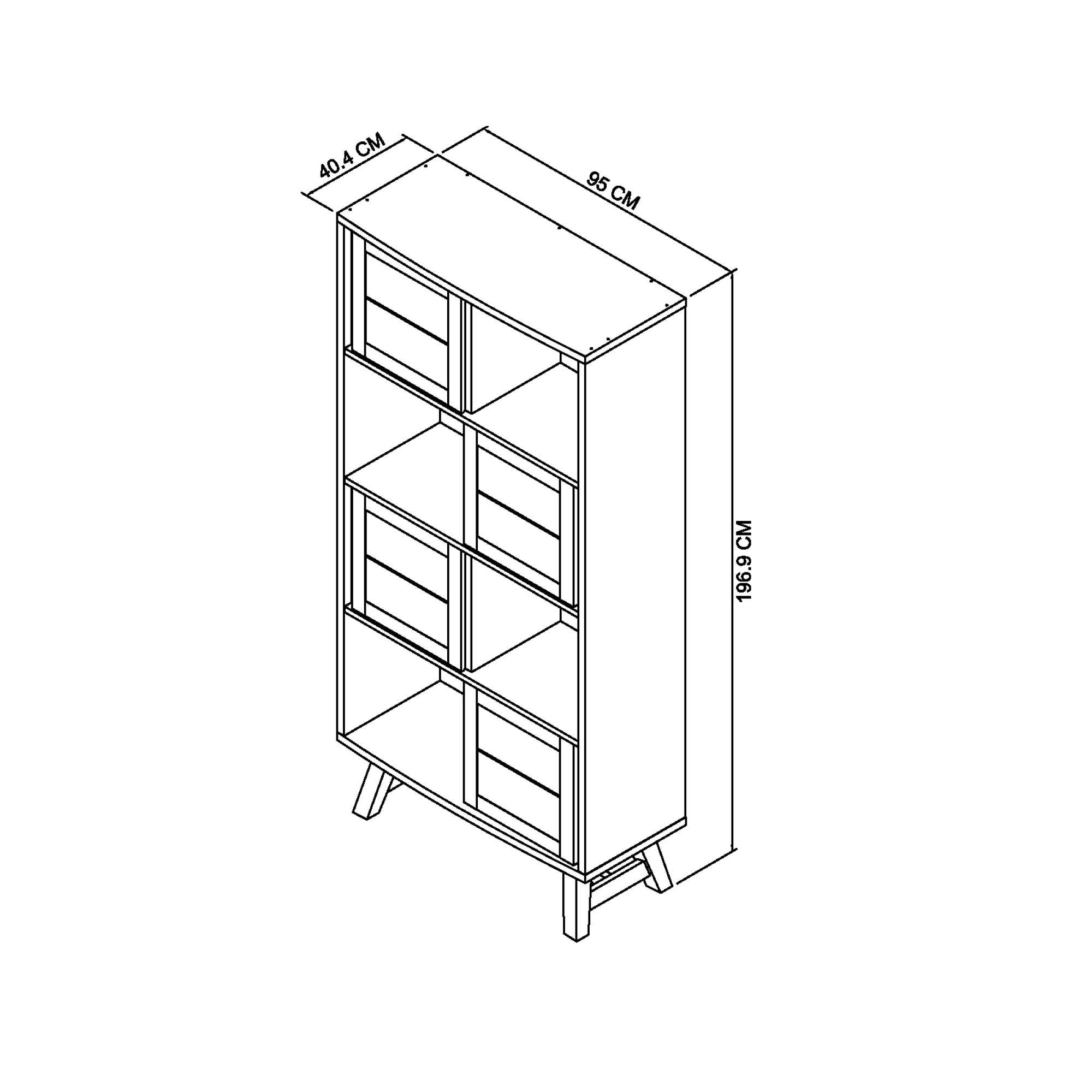 Rosen - Rustic Oak Display Cabinet