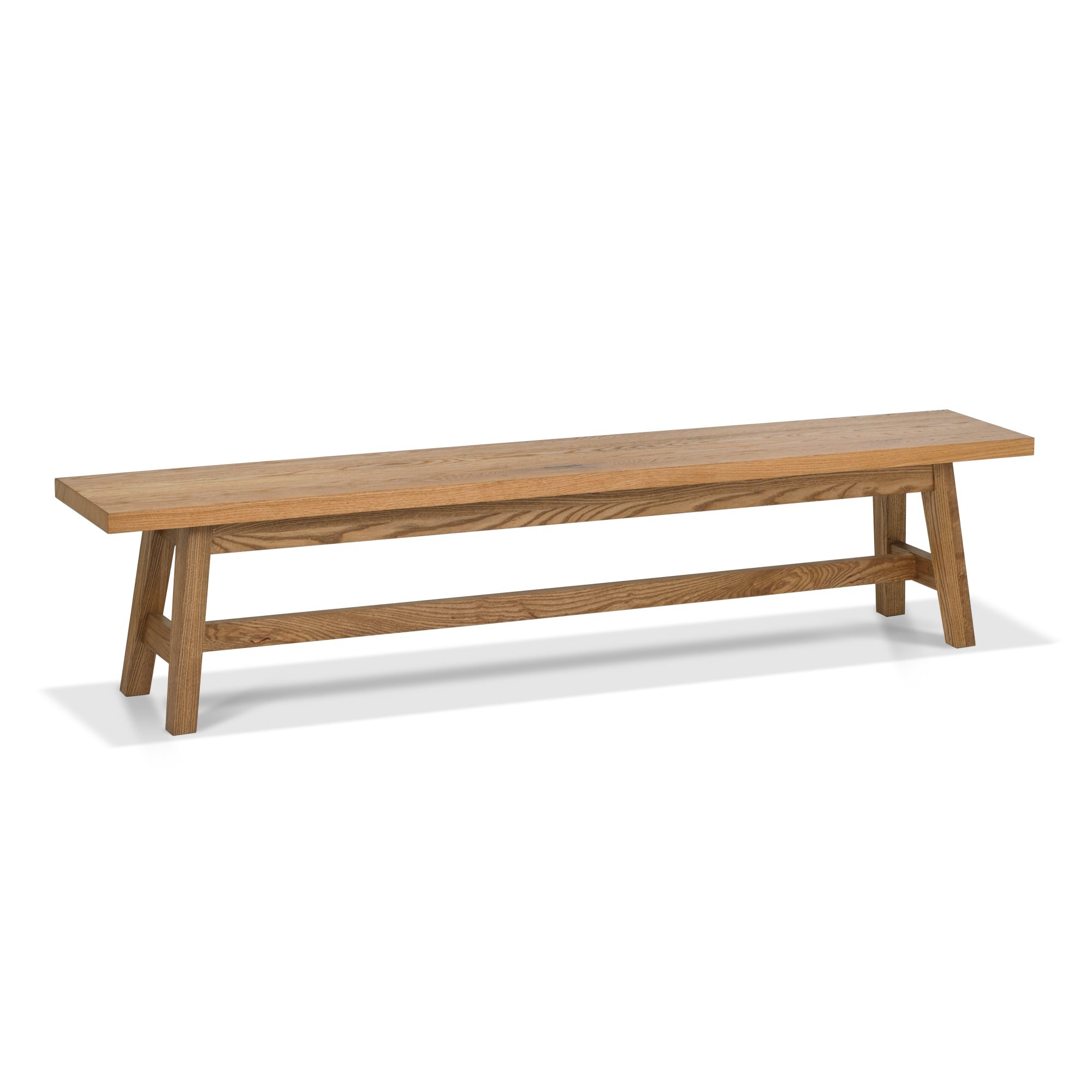 Rosen - Rustic Oak Large Dining Bench