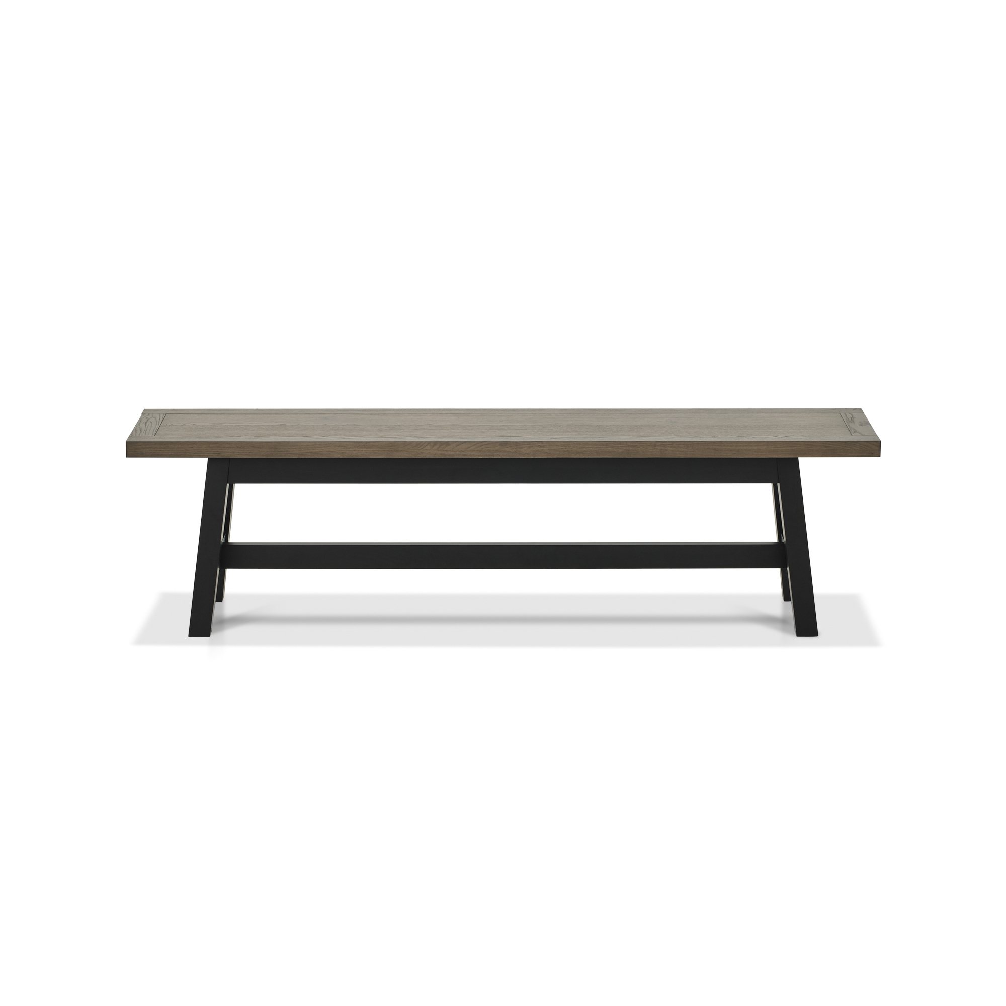 Rosen - Weathered Oak Small Dining Bench