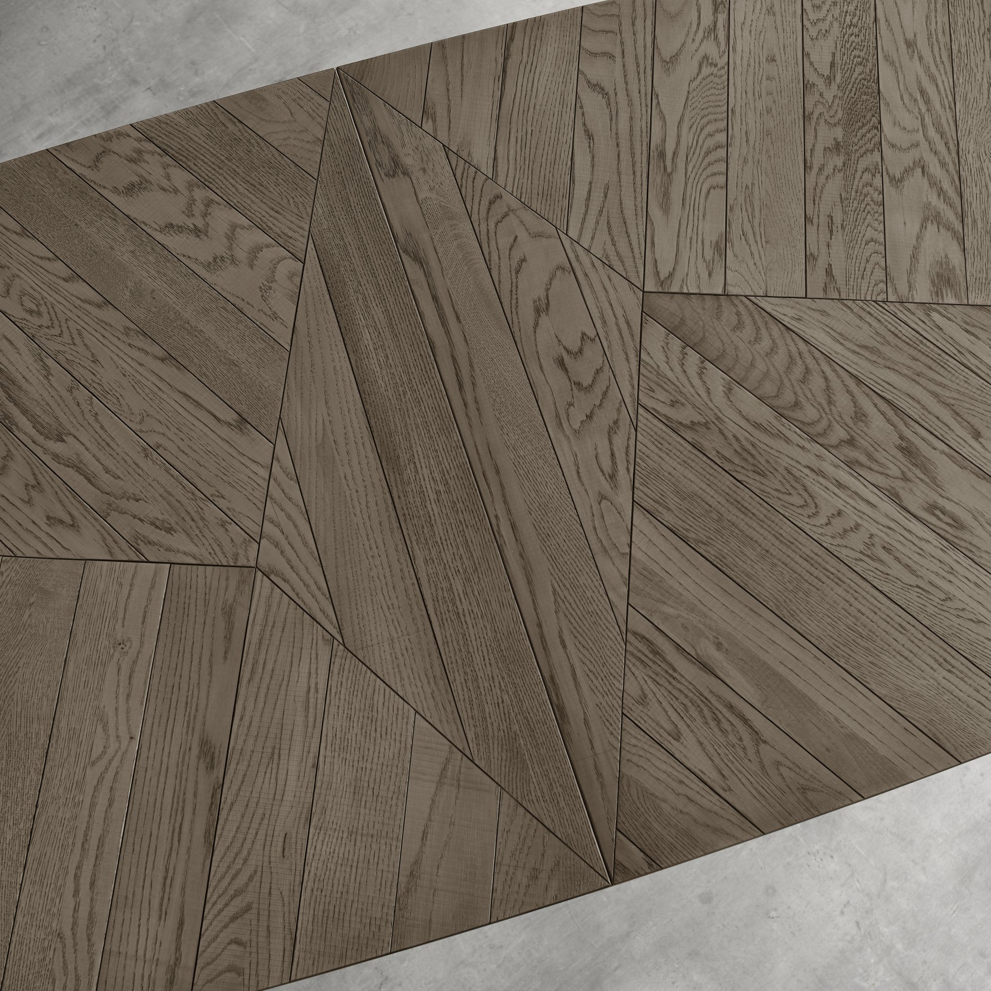 Castello - Weathered Oak 6-8 Seater Extendable Dining Table