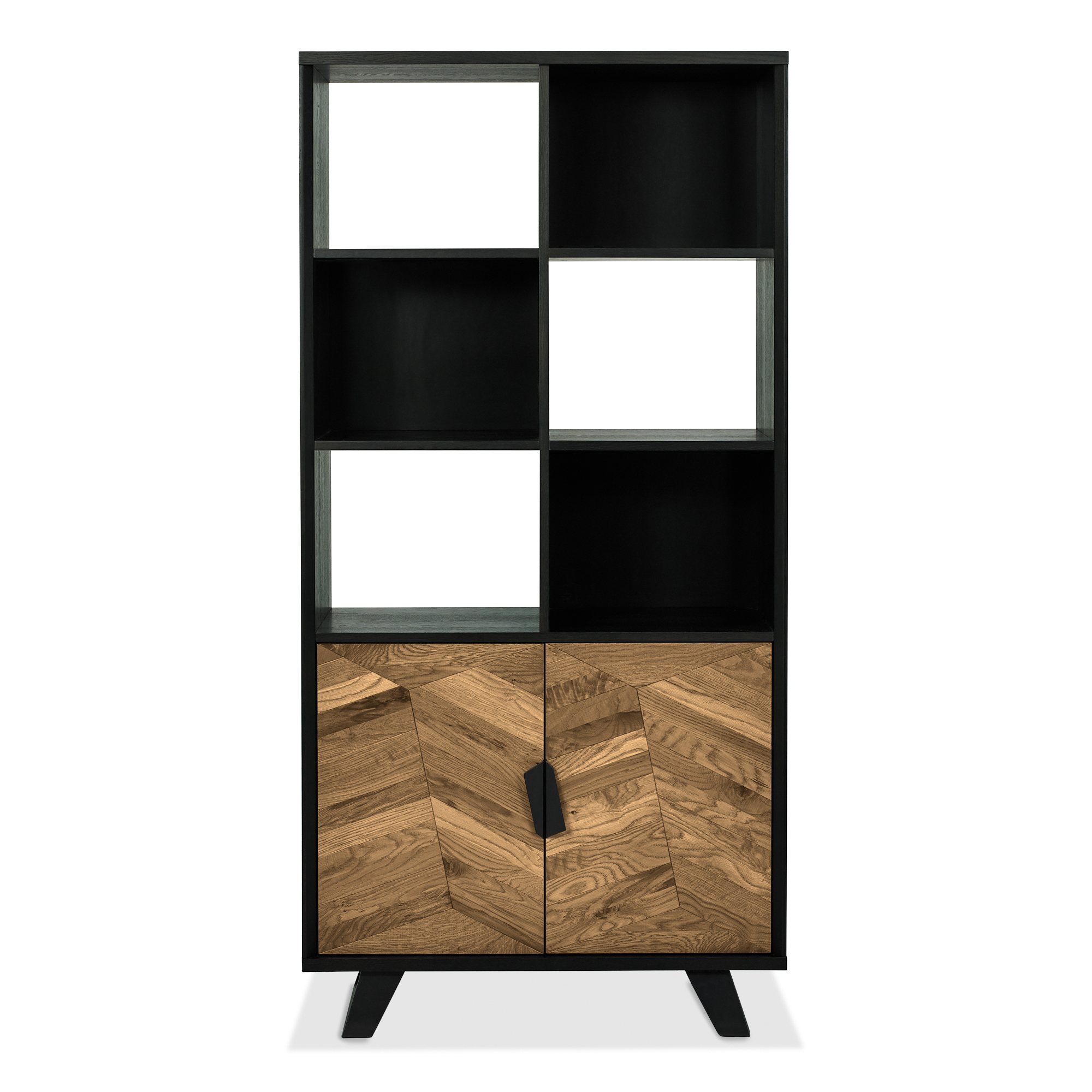 Castello - Rustic Oak Display Cabinet