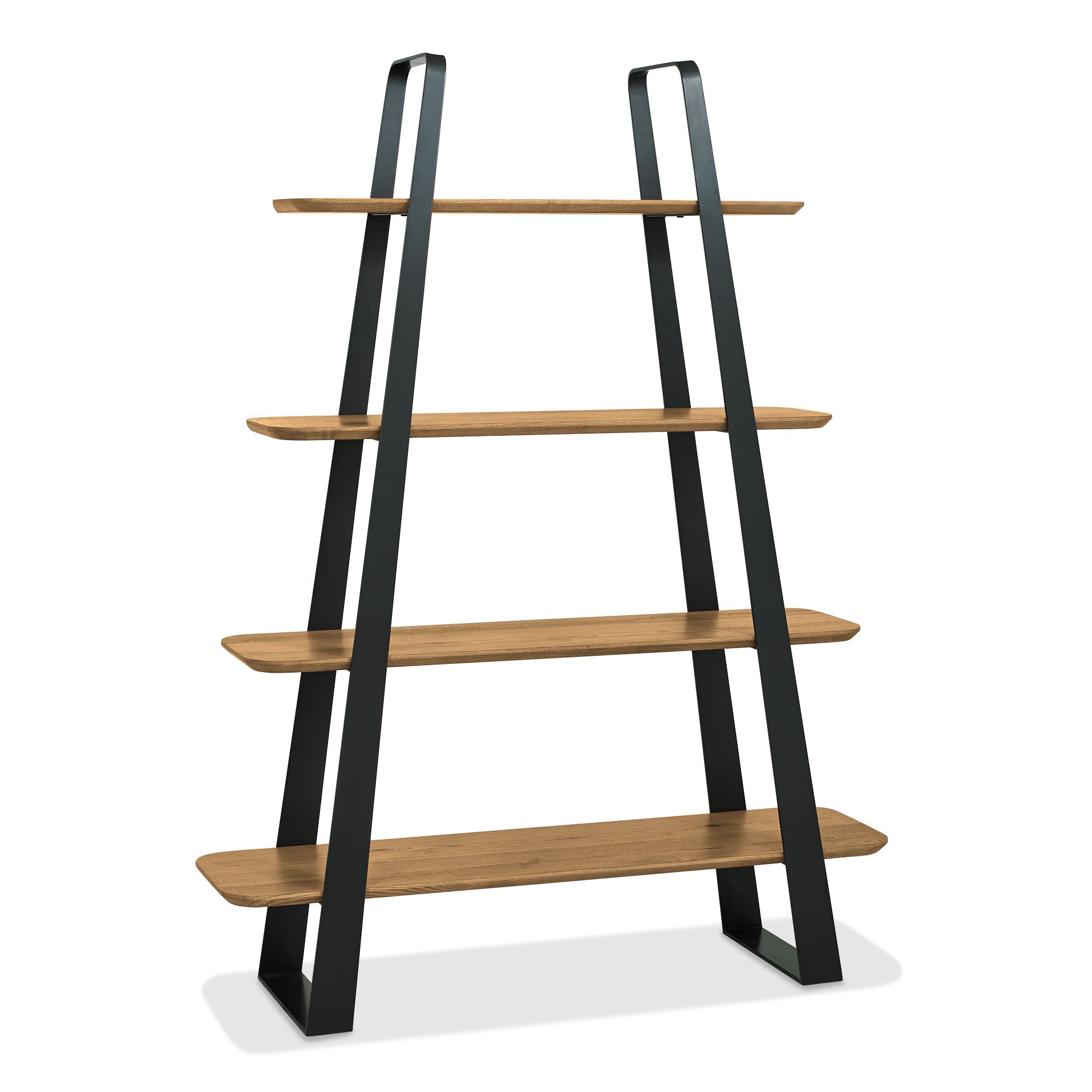 Castello - Rustic Oak Open Display Unit