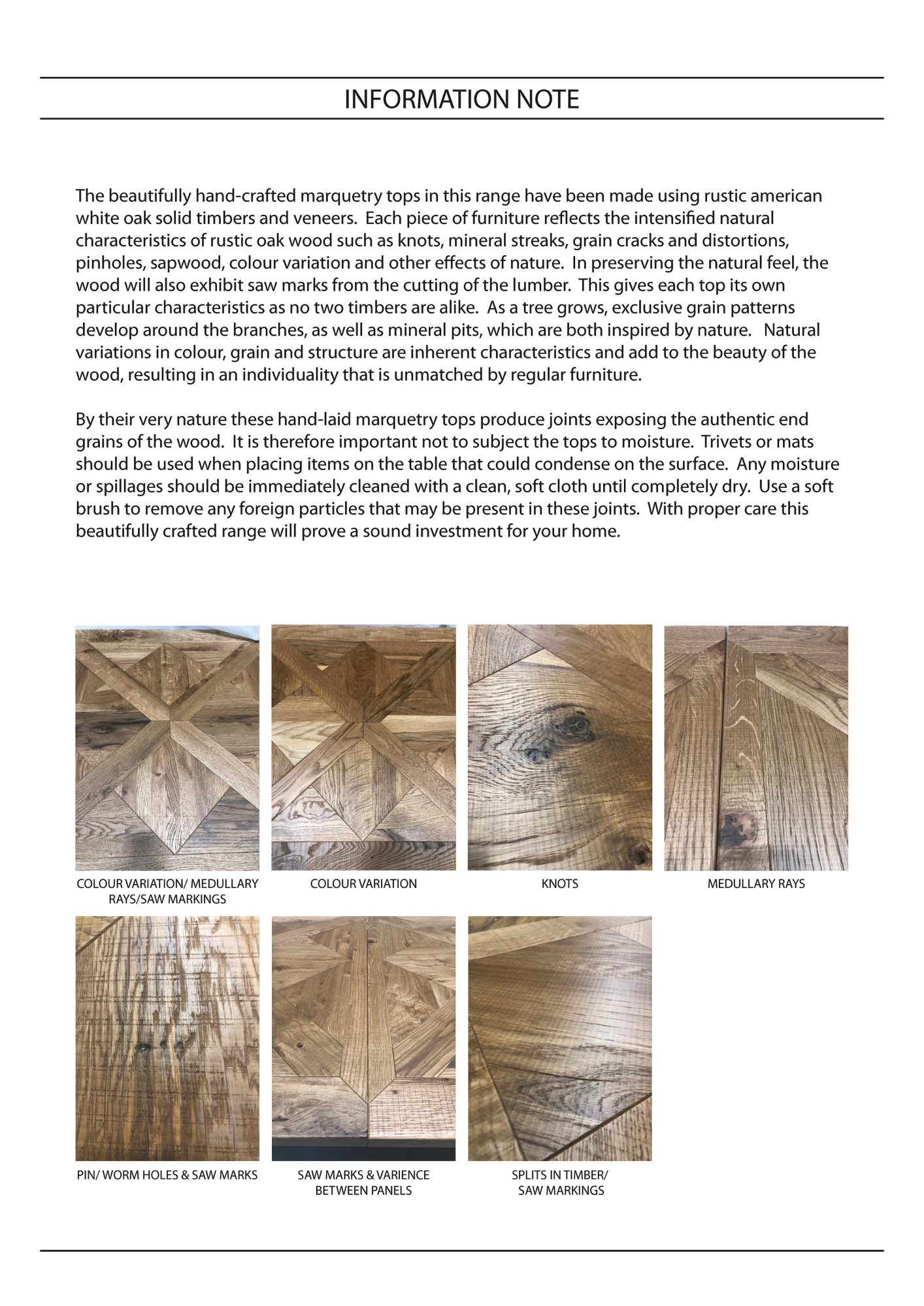 Castello - Rustic Oak Wide Sideboard