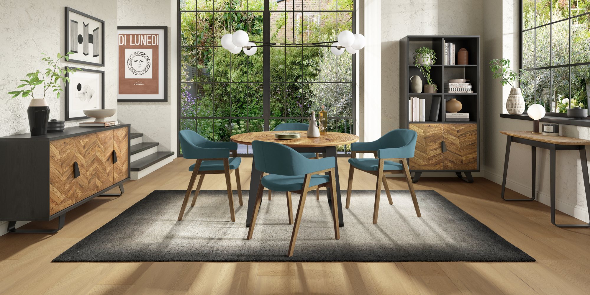 Castello - Rustic Oak Wide Sideboard