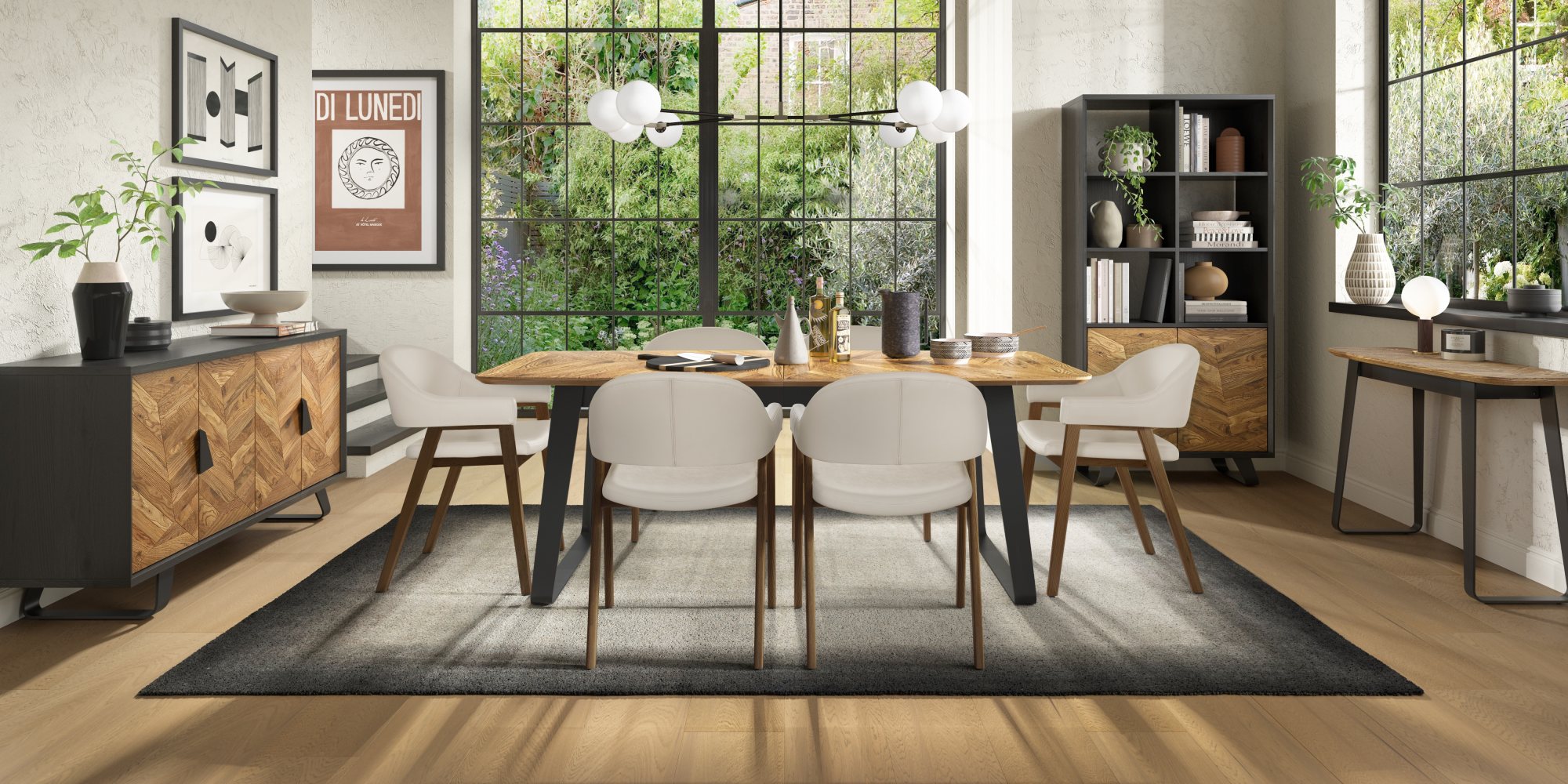 Castello - Rustic Oak Wide Sideboard