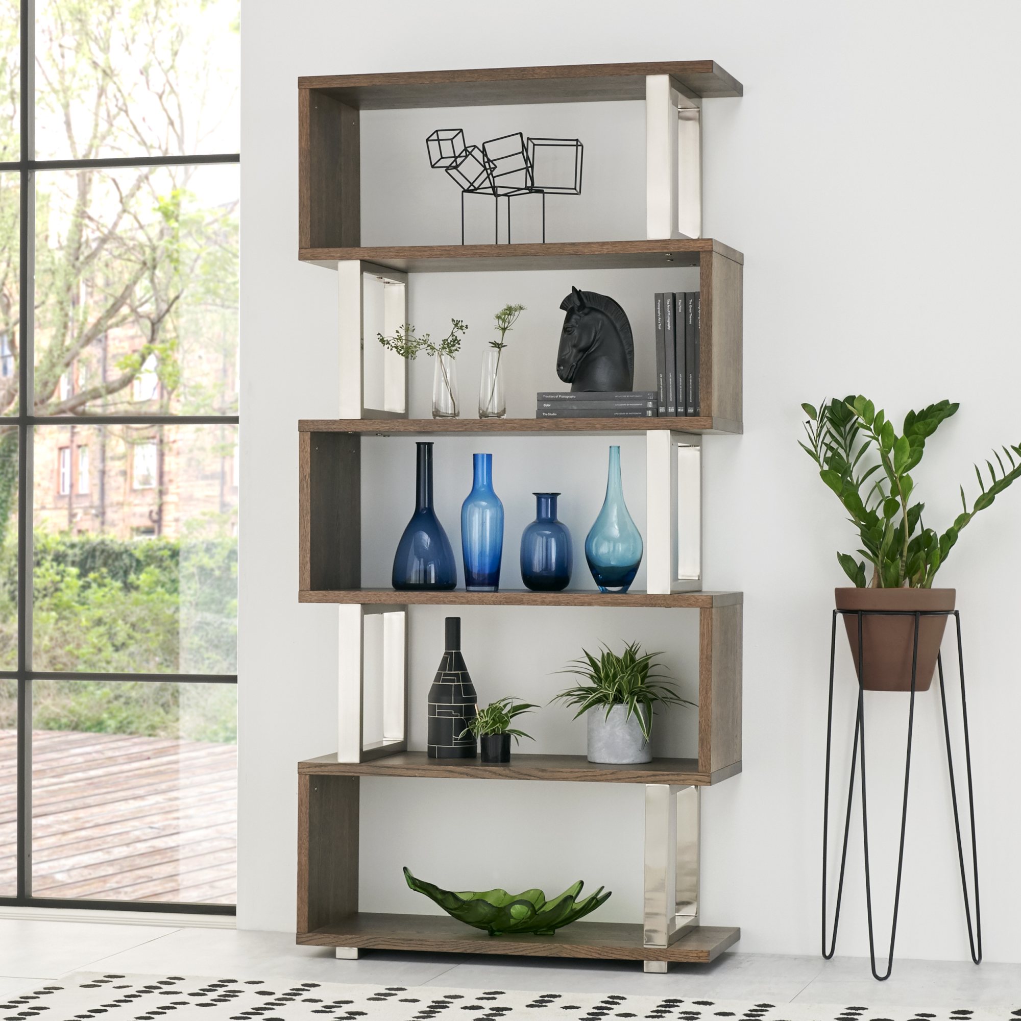 Turner Dark Oak Open Display Unit