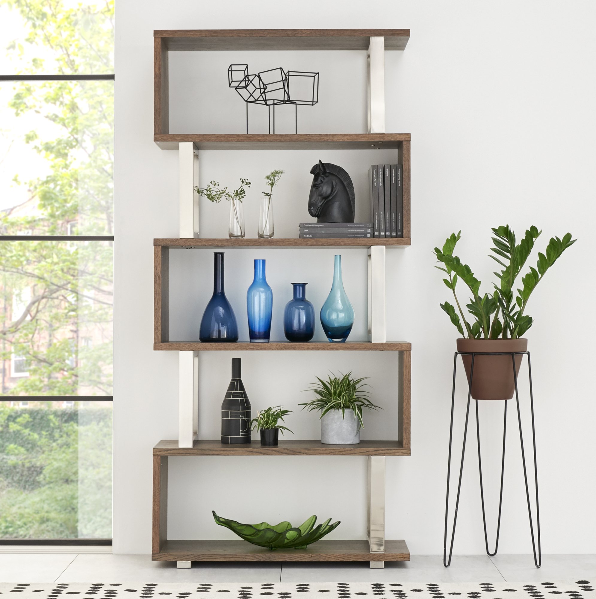 Turner - Dark Oak Open Display Unit