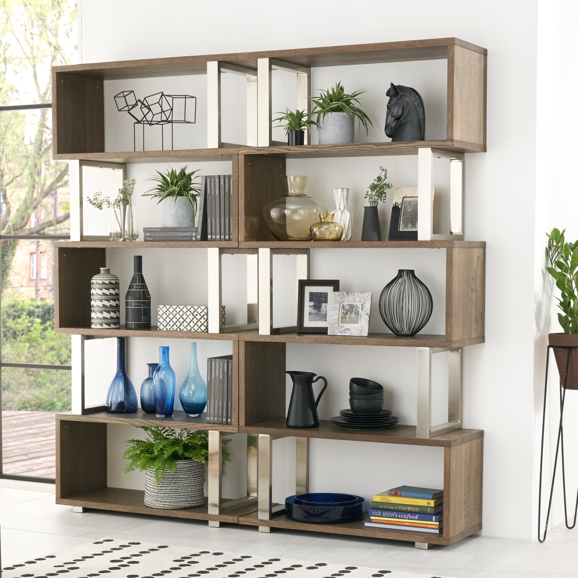 Turner - Dark Oak Open Display Unit