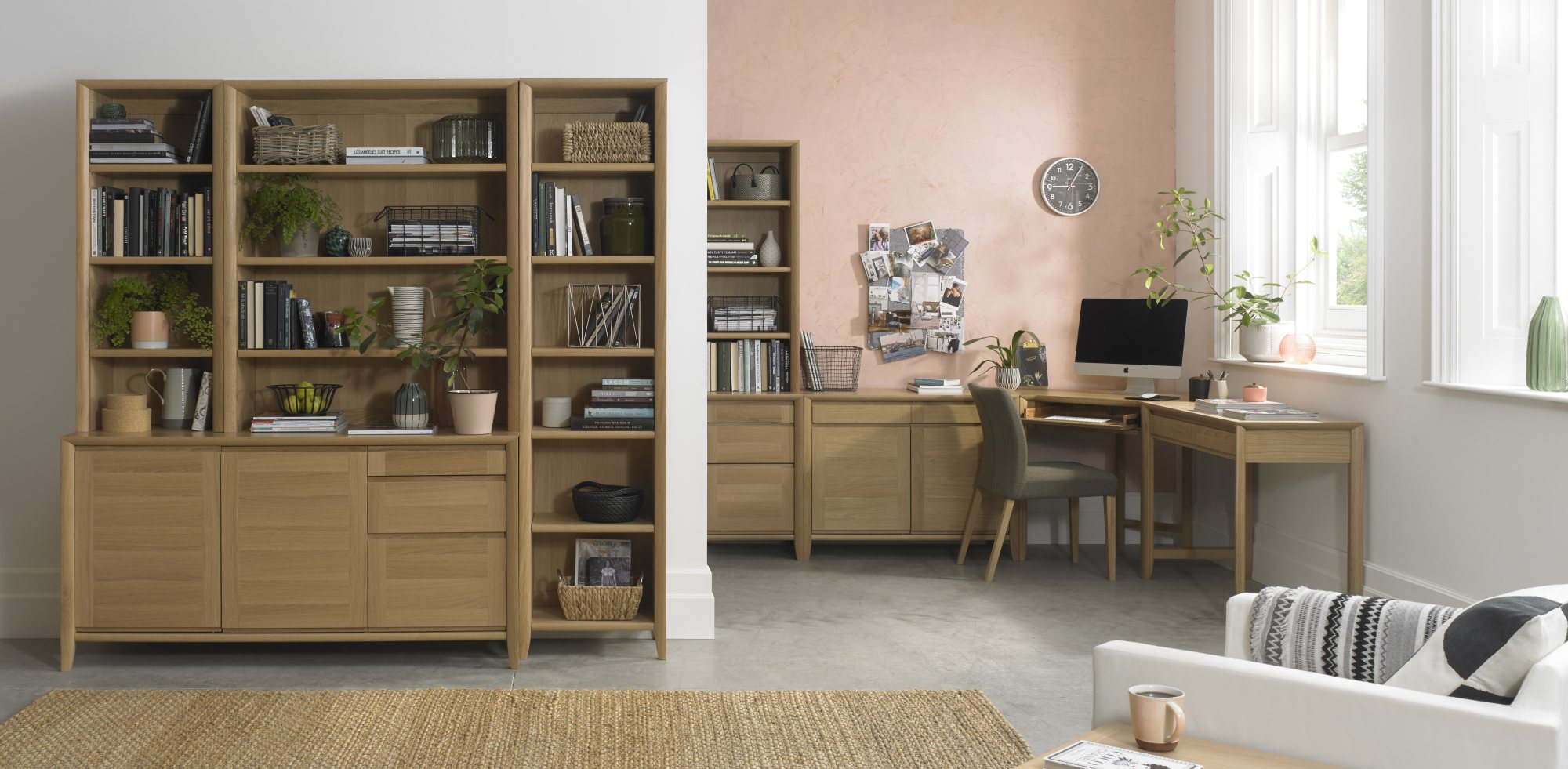 Jasper - Oak Corner Desk